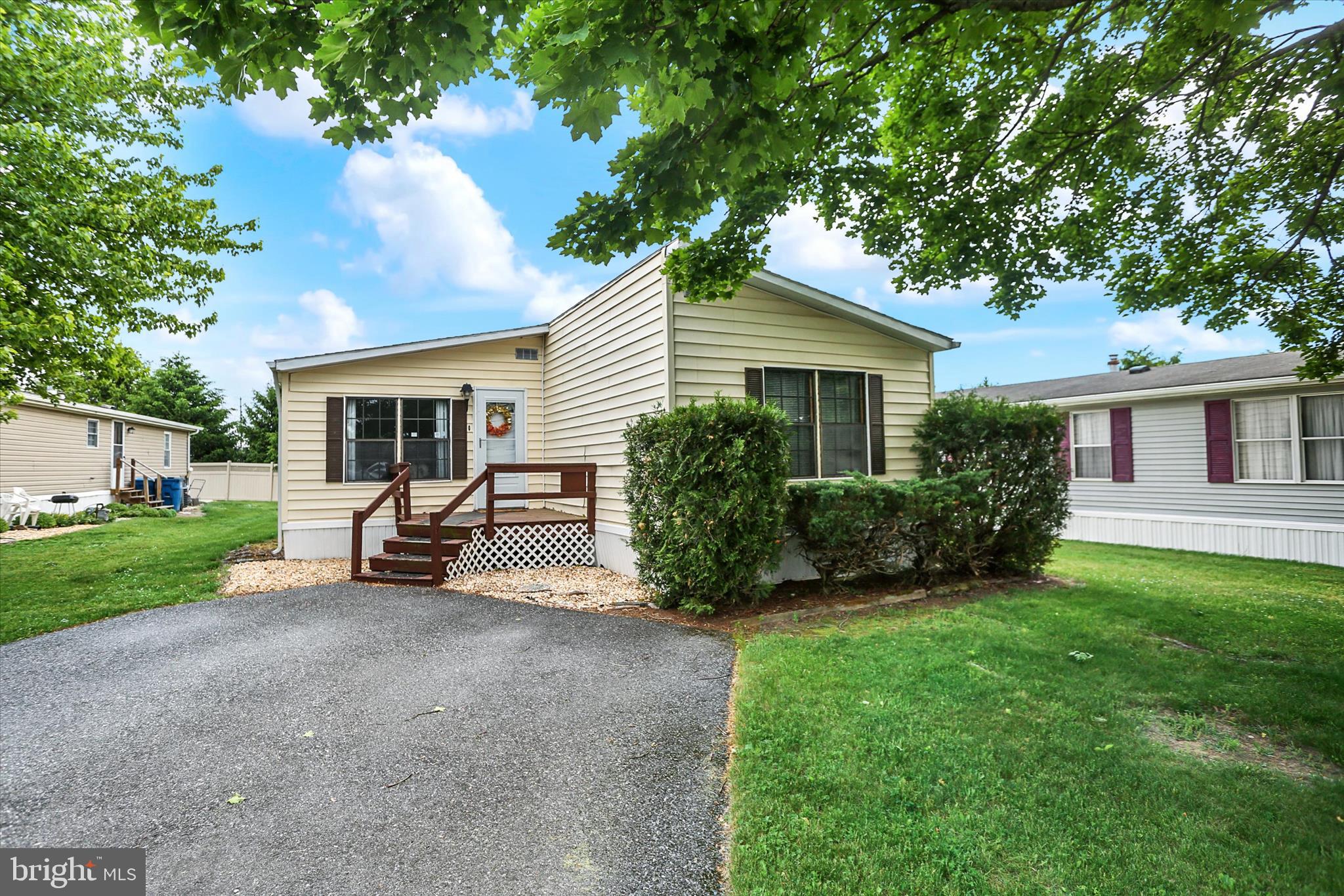 Welcome to 10 Meadow Run Place, located in a desirable 55+ community, a home that has been lovingly cared for by the same family since it was built in 1984. Over the past two years, the property has undergone significant updates, making it truly move-in ready with nothing left to be done. All major appliances, including the refrigerator, gas stove, washer, and dryer, will remain with the home, and the dryer vent tubing was recently replaced in the summer of 2024 for added peace of mind.
The home has seen extensive improvements throughout, highlighted by a brand-new HVAC system installed by HL Bowman in February 2026. New flooring extends through most of the house, with the exception of the primary bedroom, while both bathrooms have been completely updated within the last six months. These renovations include modern showers, new toilets, updated vanities with sinks and fixtures, fresh flooring, mirrors, and stylish lighting. Additional upgrades include new baseboards throughout the home and a fully rebuilt back porch completed in October 2025, providing a great outdoor space to enjoy.
The kitchen has also been refreshed with a new backsplash, updated flooring, a new dishwasher, and an upgraded sink faucet. New blinds have been installed in the kitchen, dining room, den, and second bedroom, adding a clean and contemporary touch. The den, which was added in 1997, was further improved in the summer of 2024 with new flooring and paint, and features brand-new blinds installed in October 2025. This thoughtfully updated property offers a blend of long-term ownership and modern improvements, making it an excellent place to call home.