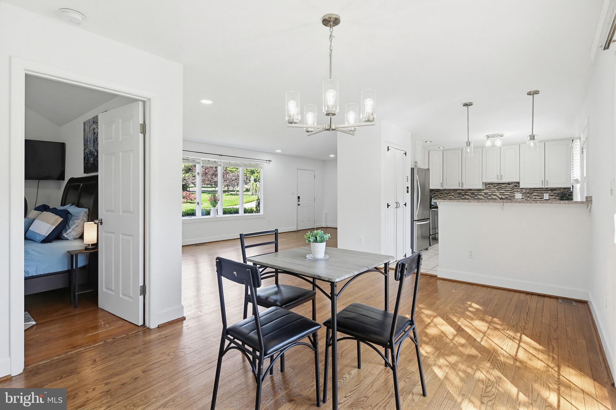 This Ellicott City home offers top-rated Howard County schools, a private setting, and a flexible floor plan with a main-level primary suite that can also function as an in-law suite or home office. Recent updates include refinished hardwood floors, fresh paint, and updated lighting.

No HOA. No CPRA fees. No front foot fee.

Set on a private lot, this home offers a peaceful, tucked-away feel while still being just minutes from everyday conveniences, shopping, dining, parks, and commuter routes. The driveway is shared, but the setting provides added privacy once you arrive at the property.

The expansive level lot provides space for outdoor living, gardening, and the potential for a future detached garage or workshop. The usable land extends to the right-side fence line, offering additional flexibility for future improvements.

Convenient location near the Columbia/Ellicott City border allows access to multiple nearby amenities while maintaining Worthington school district.
