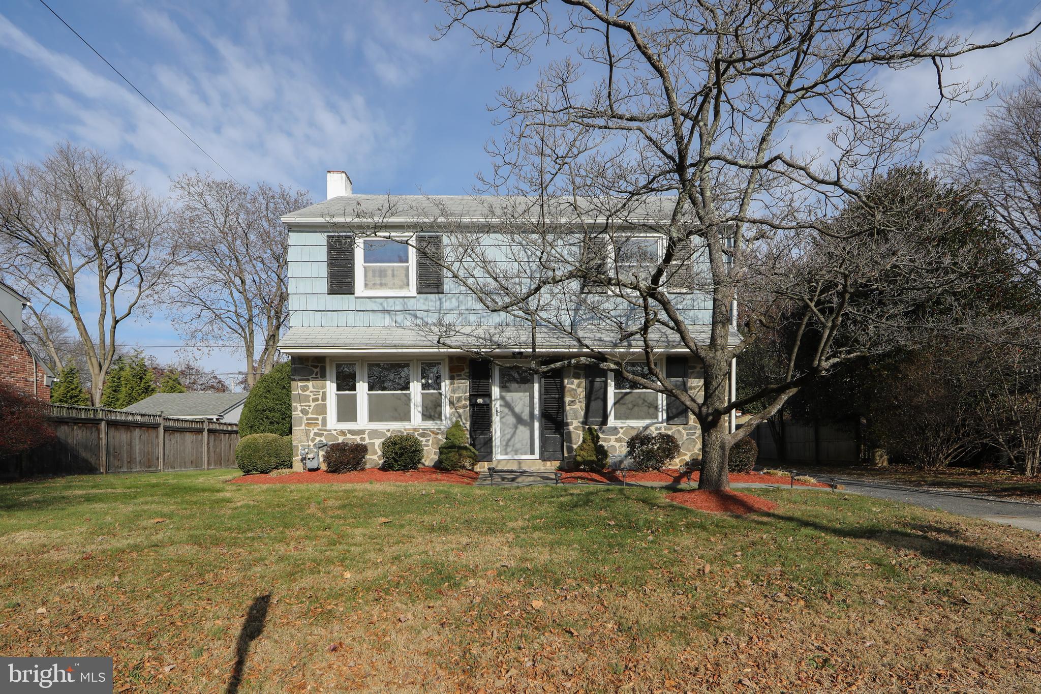 Charming stone front colonial offering a tremendous value opportunity in the desirable Swarthmore Borough and the highly sought after Wallingford-Swarthmore School District. Situated close to so many amenities, this 3 bedroom single is ready for you to unpack and enjoy. Updates stretch from the kitchen to the bathroom, as well as cosmetics throughout, newer HVAC, garage, and generous yard. The main floor features the traditional floorplan, living room to your left, dining room to your right that flows in to the updated kitchen with outside access to driveway and backyard. The 2nd floor features 3 generous bedrooms with nice closet space and an updated hall bath. The basement is unfinished with ample storage space, laundry, and mechanicals, which allows for possible future entertainment space. Couple all of this with its close proximity to downtown Swarthmore, as well as Swarthmore College,  Players Club of Swarthmore, Baltimore Pike shopping, ample shops and stores, public transportation, and easy access to 95 and 476.
