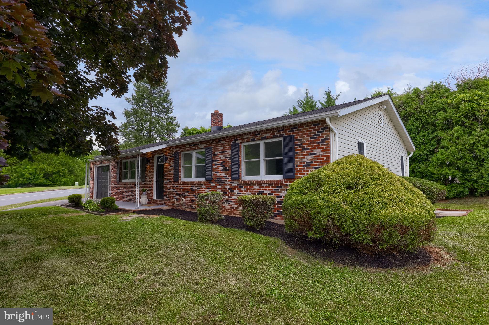 Step into your future home with convenient first floor living in Exeter Twp.  Located on a corner lot in a quiet neighborhood, this home offers efficient gas heat and central air.  Enjoy peace of mind with a brand new roof and fresh updates throughout!