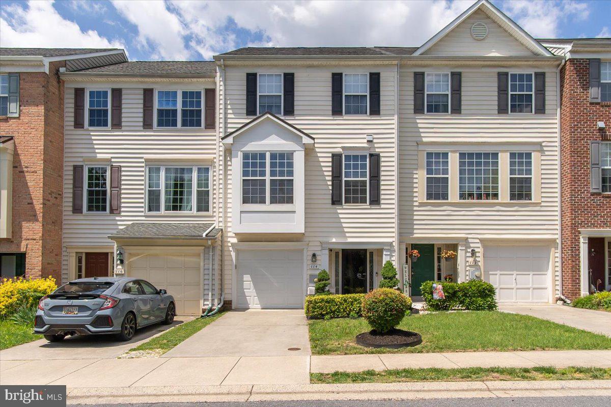 Original Owner is moving on!  Lovingly maintained 3 bedroom, 3.5 bath garage townhome is ready for someone to call home!  Main floor is a wonderful space!  currently functions as a recreation room, but  would also be a perfect 4th bedroom, with attached full bath, closet and access to main level patio and fenced yard!  Upper level is a great living space designed for entertaining!  Large bright eat-in kitchen with stainless steel appliances, pantry and kitchen island.  Dining and living room are adjacent to one another allowing for easy flow for day to day living.  Private Deck with retractable awning allows for enjoyable outdoor time!  Upper level has 3 bedrooms, 2 full baths with laundry.  Primary walk in closet was professionally designed!  Located a short distance to all downtown Frederick has to offer...Dining, Shops, Parks and entertainment!  Schedule a tour today!