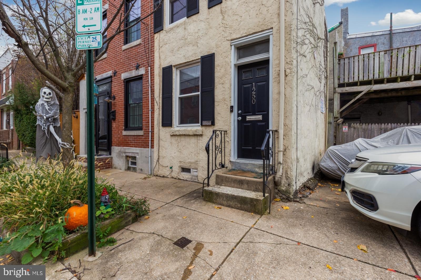 Welcome to 1250 Day Street! This beautiful single family home is located in the Fishtown neighborhood of Philadelphia. Features include hardwood floors throughout, in-unit laundry, a private outdoor patio area, and more! Enter into the living area, which has nice natural light and exposed brick. Flow back into the kitchen where you'll find great open shelving, gas range, refrigerator, and nice cabinet space. Off the kitchen is your private patio area, which is small but mighty. With room for plants and seating, this is a great place to enjoy those warmer months. Up on the second floor is your first bedroom. This room gets great natural light. The full bathroom is tiled and has a clawfoot tub, porcelain pedastool sink, and wainscotting along the walls. The third floor opens up to the second bedroom, which is airy and has open shelving for added storage. The washer/dryer are located in the basement. Schedule your showing today!  About The Neighborhood:  This sunny and spacious Fishtown home is centrally located on a mural-lined block, walking distance to the Girard station for the MFL, and tons of great local spots like Front Street Cafe, Frankford Hall, Fishtown Tavern, La Colombe, Johnny Brenda's, Joe's Steaks, Fette Sau and MUCH more!