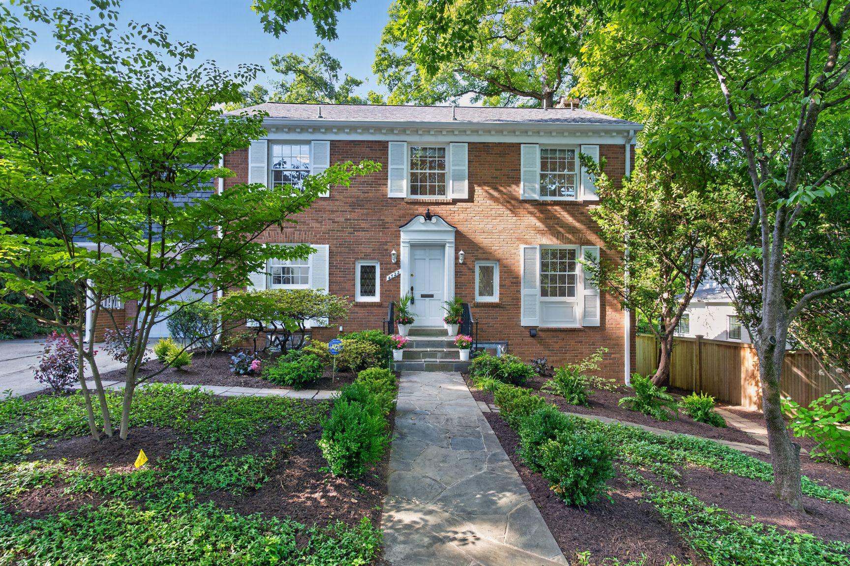 Welcome to 4722 Cumberland Avenue, a gorgeous Colonial tucked away on one of the five original streets in the very sought after town of Somerset, this home perfectly balances its heritage roots with a massive list of modern, high-end updates.

From the moment you step inside, the freshly sanded hardwood floors glow under a brand-new recessed lighting system in the main living area. The main level feels bright and intentional, featuring a chic new dining room chandelier and a fully refreshed powder room with a new vanity, mirror, and fixtures. A renovated chef's kitchen with a 6 burner gas Viking cooktop, Sub-Zero wine refrigerator, Cambria quartz countertops and decorative backsplash

The transformation continues upstairs, where you’ll find gorgeous hardwood floors in 4 bedrooms and brand-new carpeting in the playroom/ 5th bedroom with stylish new light fixtures and ceiling fans throughout. Both upper-level bathrooms have been thoughtfully reimagined with new flooring, vanities, sinks, and mirrors. Even the small details weren't overlooked—every door knob and piece of hardware in the house has been replaced to ensure a cohesive, modern feel.

Downstairs, the finished basement offers a versatile retreat with plush new carpet, fireplace, updated lighting, and a refreshed laundry area.

The exterior is a true sanctuary. Whether you’re hosting a summer dinner on the stone patio or enjoying the peace of the lush, private rear yard, the outdoor space is SPECTACULAR. The stone pathways and central planter have been meticulously repaired and landscaped, while the practical essentials have been handled for you: a BRAND NEW Roof, a new underground drainage system, new garage gutters, and updated window locks throughout. A one car garage completes this home.

Living here means enjoying the quiet, tree-lined prestige of Somerset while being nestled right between Bethesda and Friendship Heights. With two Metro stations nearby, you have world-class dining and shopping at your fingertips. Add to that the amazing Somerset Pool, a staple of the community where people and sometimes even pets meet to swim, play, chat, and enjoy community. Welcome Home!
https://www.townofsomersetmd.gov/services/somerset_pool.php