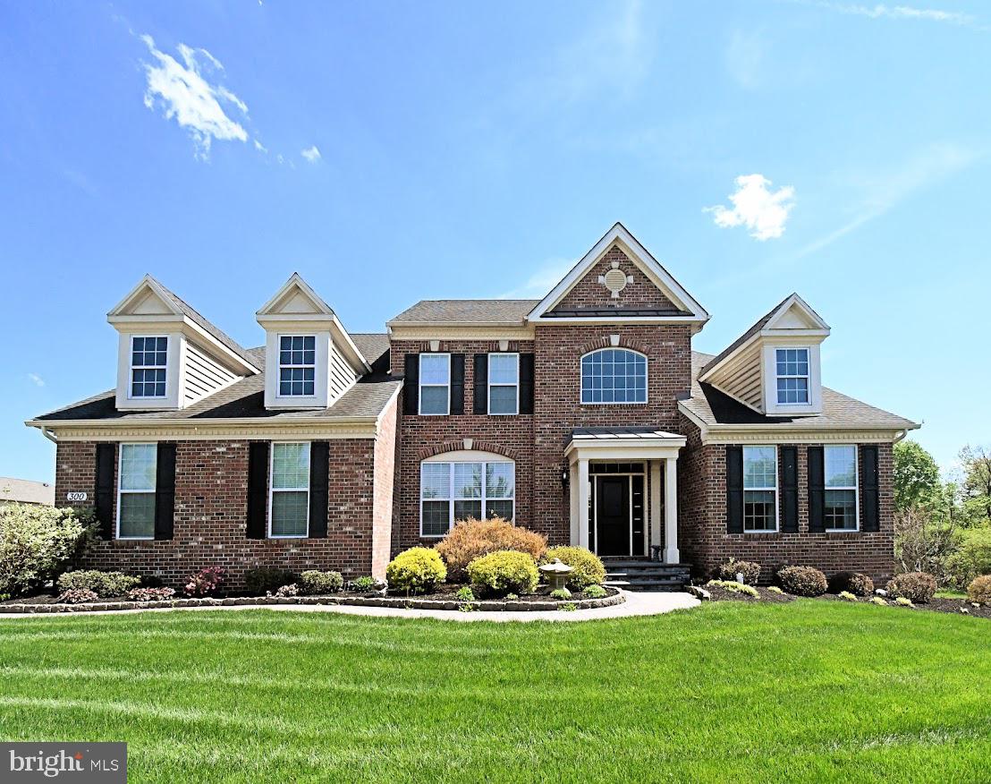 Welcome to this beautifully maintained brick front single with fantastic curb appeal located on a quiet cul de sac surrounded by beautiful open fields! You will love this quiet location and fantastic lot that is just about 3/4 of an acre. 8 year old beauty with lots of space and versatile floor plan that boast lots and lots of upgrades. Enter into the open foyer and  impressive curved stair case. You will love the welcoming and open floor plan.  Spacious living room/study to your right and comfortable dining room to your left. Walk through your butlers pantry and you will fall in love with the large eat in gourmet kitchen. Stainless appliances, granite counter tops, large island with granite.  Lots and lots of counter space. All the upgrades you desire. This kitchen is a real beauty! Off the kitchen we have the French doors that lead to the large deck overlooking the peaceful fenced in back yard. Wonderful space for all your gatherings & plenty of room for your puppy to roam! Off the kitchen we have the large 2 story family room  offering lots of natural sun light with stone wall gas fireplace.  To finish off the main level we have the main bedroom suite with sitting area and beautiful main bathroom with 6 'soaking tub, dual  shower heads and 2 walk in closets.  2nd floor boast 3 bedrooms, 2 full bathrooms & a loft style room with 1 of the full bathrooms. This space could be a 5th bedroom/study/home schooling room/game room etc. Such a great space. Full basement with lots of space for future finishing ,plumbed in for a full bathroom, large walk out steps. The beautiful landscaping out front and out back will pull you in.  Many upgrades including top of the line hard wood floors on the main level, window treatments with remote controls, automatic exterior light, gas heat, gas hot water, gas cooking, public water & sewer, security system, lawn sprinkler and so much more. Central Bucks schools,  premium lot, close proximity to Peace Valley Park and Lake Galena, local dairies, local food establishments.  I love this home. Wonderful Opportunity!