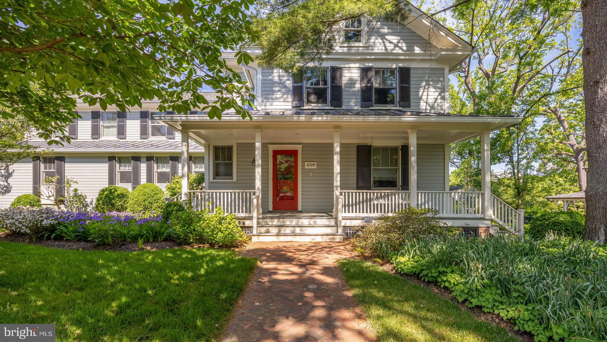For more than 35 years, this extraordinary residence has been at the center of one family’s story - a rare legacy offering in the heart of the Town of Chevy Chase, one of the area’s most beloved and enduring communities. Set along a quiet, tree-lined stretch of Leland Street, just moments from downtown Bethesda, the home effortlessly blends timeless neighborhood charm with the scale, warmth, and functionality so rarely found in this location.

Originally purchased in 1991, the property was thoughtfully transformed following the acquisition of the neighboring lot in 2003, creating an expansive and beautifully integrated footprint unlike anything else on the street. Designed by Muse Architects and masterfully executed by Design Build Remodeling Group, the renovation was envisioned to enhance both everyday living and gracious entertaining while preserving the home’s welcoming character.

Inside, expansive living spaces unfold with ease and elegance. The residence features 5 bedrooms and 5.5 baths, an updated kitchen designed as the heart of the home, and seamless connections between indoor and outdoor living spaces. A screened porch overlooks the sweeping backyard and pool, a setting that has hosted countless summer gatherings, celebrations, and quiet evenings under the trees.

Mature landscaping, an unusually substantial lot size, and a serene residential setting create a sense of privacy and permanence, while the home’s walkability to downtown Bethesda offers effortless access to acclaimed restaurants, boutiques, Metro, parks, and schools. Rich with history, thoughtfully expanded, and deeply rooted in community, this is a truly special offering ready for its next chapter.
