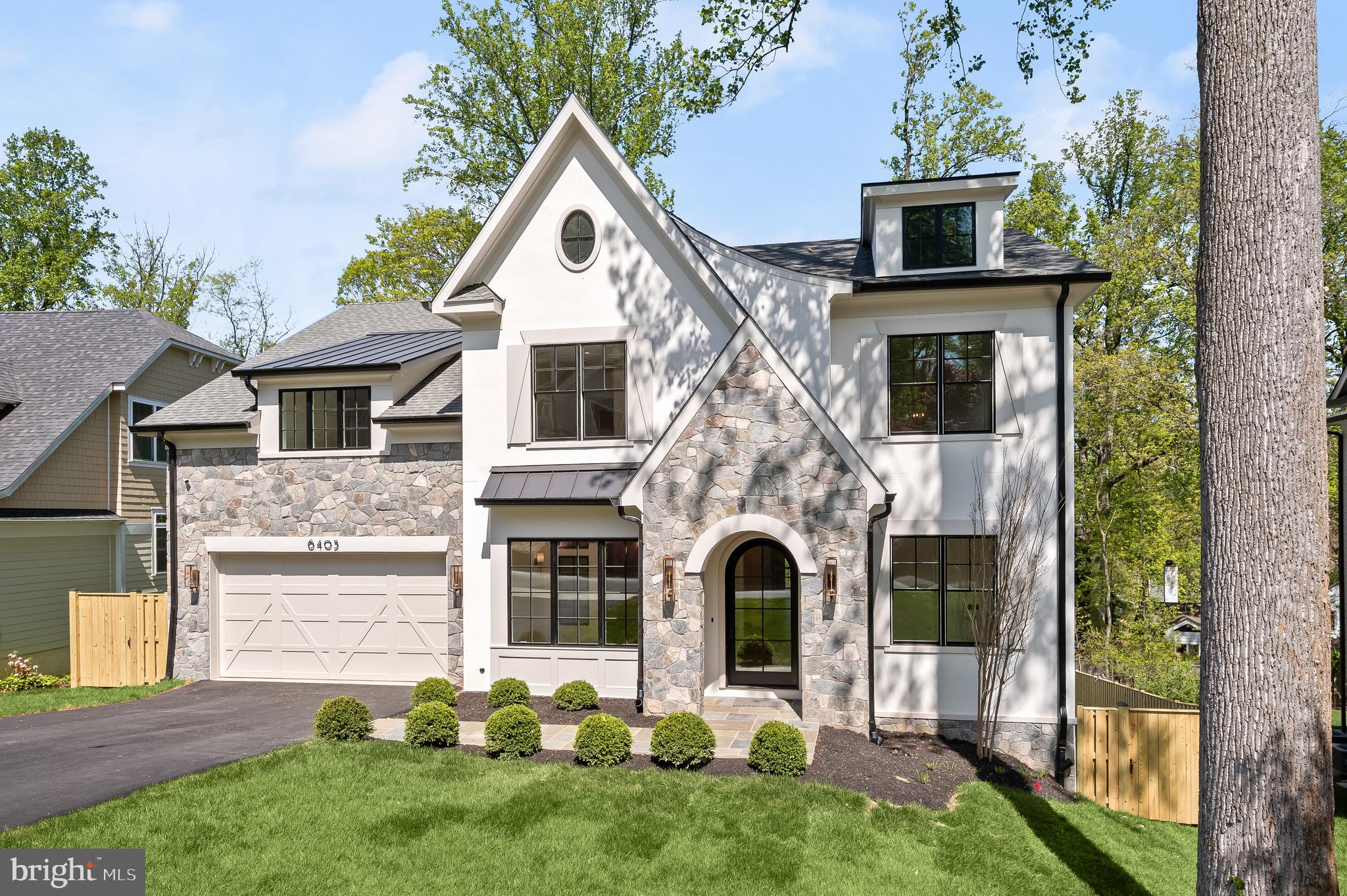 $100,000 PRICE IMPROVEMENT!  Move-in ready spectacular new construction designed by Claude C. Lapp and built by award-winning Tulacro Development.  Located in desirable Glen Echo Heights, near a fabulous neighborhood pool,  many walking trails, local shops and restaurants, Georgetown, downtown Bethesda and VA, this gorgeous stone and stucco home is beautifully appointed.  Each room is generously proportioned and light filled.  Some of the very special features include:  chef's kitchen featuring Thermador appliances, custom cabinetry, coffee bar, large pantry and enormous center island; large mudroom off the garage entering on main level; living room; study, large dining room; great room with fireplace and custom built-ins; screened porch, sumptuous primary suite; upstairs family room; media room; gym; lower level kitchenette; light-filled walk-out lower level; generator, whole house April Air air purifier, irrigation system  and INSTALLED ELEVATOR!  This lovely and tasteful home is loaded with every amenity imaginable.  Ready for immediate possession!