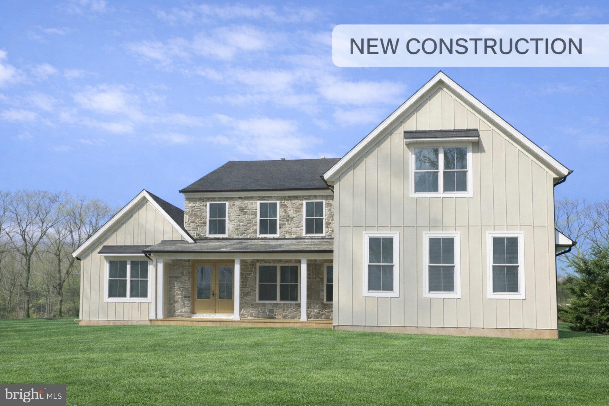 Welcome to 2075 Flint Hill Road – a stunning new-construction modern Craftsman set on 1.4 acres, blending timeless design with everyday functionality. This 4-bedroom, 2.5-bath home features a sought-after first-floor primary suite with a spa-like bath and walk-in closet, plus an open-concept kitchen with island and pantry that flows seamlessly into the great room and adjoining breakfast area/sunroom — a light-filled space perfect for casual dining, morning coffee, or enjoying peaceful views of the surrounding property year-round.

A formal dining room, mudroom/drop zone, and oversized 3-car garage add both convenience and character. Upstairs offers three spacious bedrooms, including a princess suite with private bath access, laundry room, and a large versatile flex area  and a separate private office — ideal for remote work, study, or creative space.

The walk-out basement provides excellent ceiling height and natural light, offering exceptional potential for future finished living space — whether a gym, media room, guest suite, or additional entertaining area.

Schedule your private walk-through this week to experience the craftsmanship firsthand. Located within the desirable Southern Lehigh School District. NO HOA.  MAY DELIVERY.

Grass is is AI-generated, it is still under construction. All colors, finishes, and design elements subject to builder verification.
