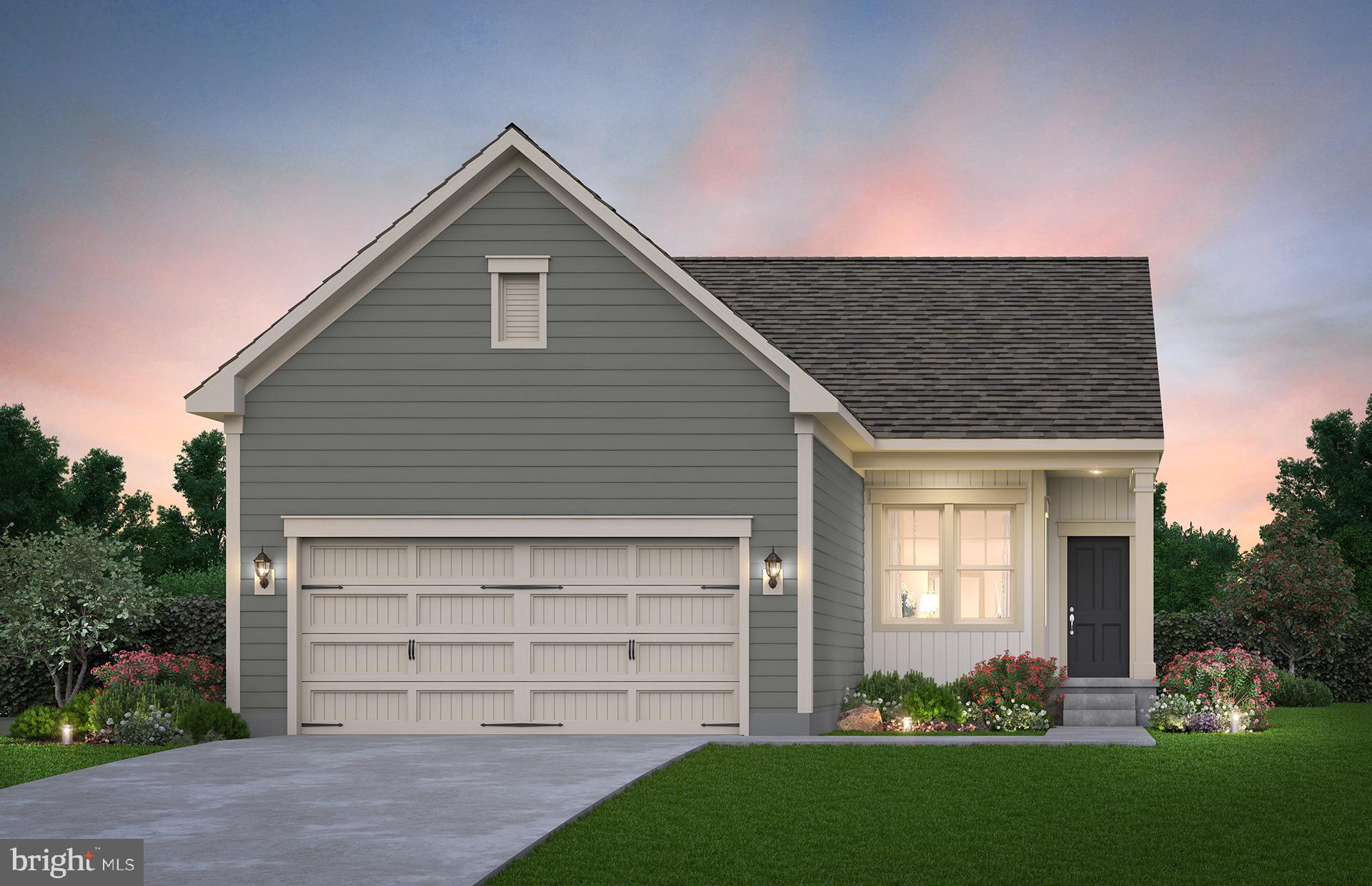 The Noir Hill at Montebello, a 55+ gated Del Webb community, welcomes you into the spacious kitchen and dining room that opens to the large gathering room.  The Noir Hill offers a low-maintenance one-level home that highlights a flexible layout. This 1,435 square foot, single-family home features 2 bedrooms and 2 bathrooms, with the option to add structurally to the home. Keep traditions alive with the formal dining area beyond the breakfast bar, which is perfect for the holidays.  The optional outdoor living spaces provide versatility and extra room for entertaining.  The flex room is the perfect size for a home office or gym.  Customize this home with the interior finishes such as, quartz or granite countertops, cabinetry, and flooring.  You will have numerous opportunities to stay active with the variety of clubs and amenities at Montebello. The Guilford House will be the social hub of the community and boasts 14,000 square feet of endless opportunities.  Enjoy an outdoor pool with shade cabanas & lounge seating, an indoor pool & spa, social hall with a demonstration kitchen, game room, movement studio, fitness room, craft room, and cards room with a bar area.  Here, you’ll also fine the onsite Lifestyle Director who will assist residents in creating a fun & social environment at Montebello!  New friends and new passions await you in this 55+ community.