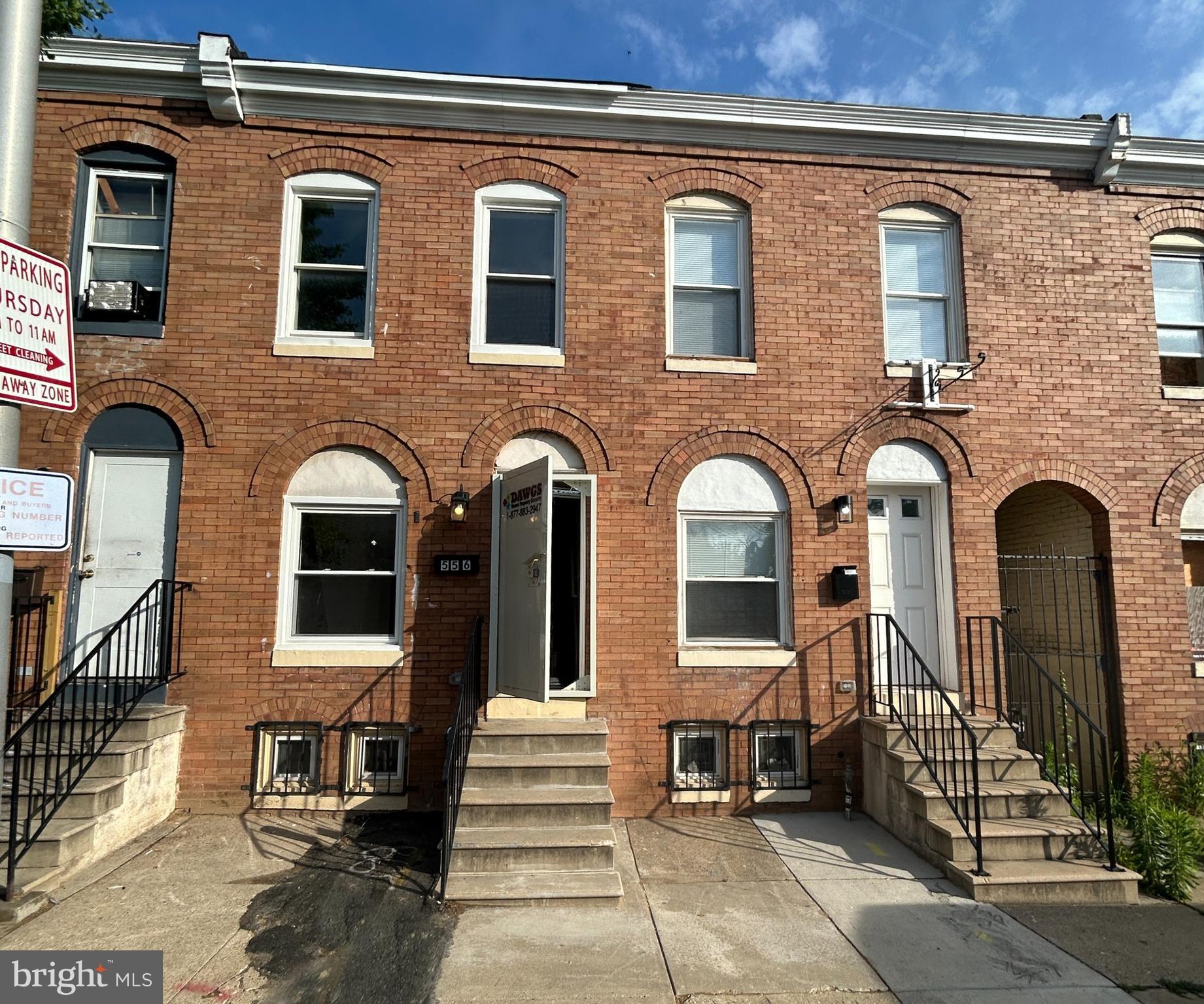 Welcome to this updated townhome in the neighborhood of Druid Heights.  Built in 1920, this home exudes character with its classic brick exterior. Venture inside to find new paint and laminate plank flooring that flows seamlessly from the living-dining room combo to the updated eat-in kitchen equipped with granite countertops and stainless-steel oven/stove. The upper-level features two bedrooms with new carpet flooring and a full bathroom with a stall shower. The basement is unfinished but awaits your design and personal touch to expand the living space. Don't miss this opportunity! Schedule a showing today! Note - Some images in this listing have been virtually staged