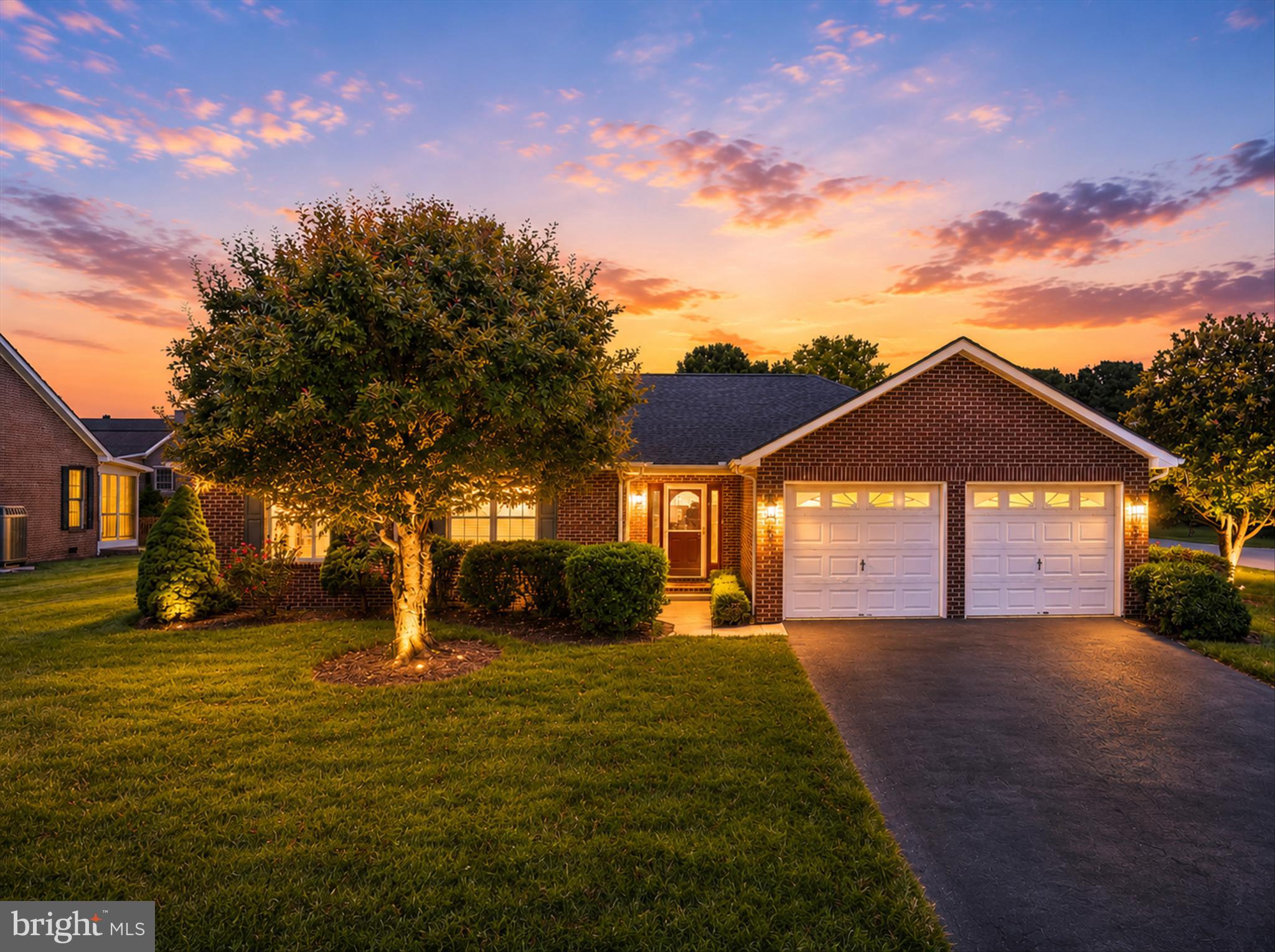 One-Level Living at Its Best! This all-brick rancher in desirable Foxcroft Meadows offers comfort, quality, and pride of ownership throughout. Situated on a beautifully landscaped corner lot, this well-maintained home features upgraded LVP flooring, granite countertops & stainless appliances and a functional open layout designed for easy living. The spacious floor plan includes 3 bedrooms and 2 full baths, providing plenty of room for family and guests. Enjoy outdoor living on the covered rear patio overlooking the meticulously cared-for yard. Additional updates include a new roof installed in 2020. From the exceptional curb appeal to the thoughtful upgrades, there is so much to love about this move-in-ready home!