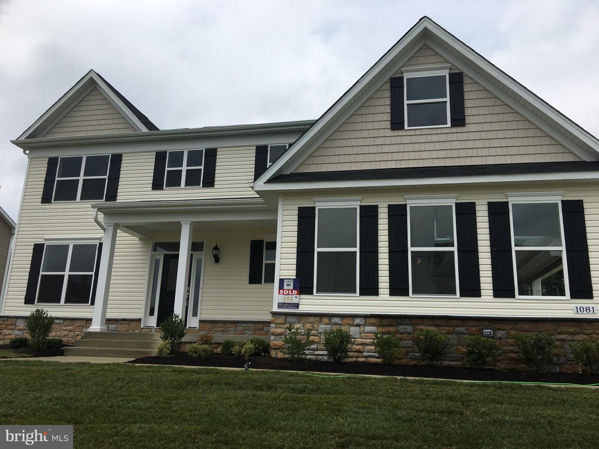 Custom to be built homes in one of La Plata's most desirable communities. The Caleb Custom Built Home by Kings Creek Homes