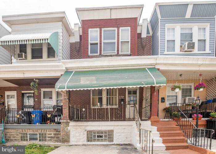 Built in 1953, this attached rowhouse offers approximately 990 finished square feet, three bedrooms and one full bath, hardwood, basement, covered front porch and rear fenced patio. This home sits on an approximate 1009 sqft lot.