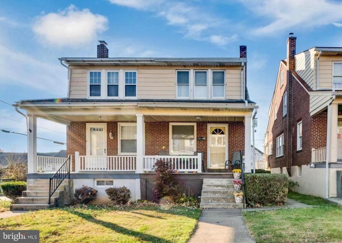 Nice rental in GovMifflin!  1120 sq ft of interior living space.  4  bedroom and 1 bath. 2 unit semi-detached rental. 2 car driveway  parking in the rear.  Street parking available too.  Covered front porch and covered rear deck.  Gas heat and hot water.  Radiator heat. Gas cooking.  NO washer/dryer hookup but there is a laundramat 2 minutes away.  Cooling is a window unit.  Tenant to maintain the lawn and snow removal.  No pets allowed.  Credit score minimum 650 for all adults. Trash removal included.  Renter's insurance required and prepaid for 1 year.  Tenant pays all their utilities.  First and last month rent as well as security deposit is required at time of signing lease.  Basement not included.  Call for a tour!