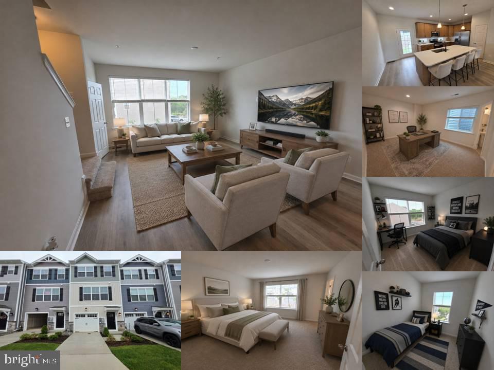 MOVE-IN READY NEW CONSTRUCTION TOWNHOME BY WARD COMMUNITIES LOCATED AT 347 TUMBLERS WAY, JOPPA, MD 21085! THIS IS THE LAST REMAINING QUICK MOVE-IN HOME AVAILABLE IN THIS COMMUNITY OF ONLY 59 HOMESITES AND IS READY FOR IMMEDIATE DELIVERY! THESE ARE BRAND NEW OVERSIZED 1 CAR GARAGE TOWNHOMES LOADED WITH ALL OF TODAY’S MOST POPULAR AMENITIES AND OVER $30,000 IN OPTIONS! FEATURING 3-4 BEDROOMS, 2 FULL BATHS, 2 HALF BATHS AND A SPACIOUS 19FT 9IN X 11FT GARAGE, THIS HOME OFFERS FLEXIBILITY WITH A LOWER LEVEL THAT CAN BE USED AS A 4TH BEDROOM OR DEN! ENJOY 9 FT CEILINGS, CEILING FAN ROUGH-INS THROUGHOUT, FRESH NEUTRAL PAINT, CUSTOM WINDOW BLINDS, AND A 4' X 3' COMPOSITE DECK WITH STEPS TO THE BACKYARD! THE GORGEOUS CHEF’S KITCHEN INCLUDES CUSTOM CABINETS, SUBWAY TILE BACKSPLASH, AND A BRAND NEW STAINLESS STEEL APPLIANCE PACKAGE! UPPER LEVEL FEATURES UPGRADED CARPETING AND PADDING, A CONVENIENT 3RD LEVEL LAUNDRY ROOM WITH ELECTROLUX APPLIANCES, AND CUSTOM CALIFORNIA CLOSET BUILT-INS IN ALL BEDROOMS! LOW MAINTENANCE LIVING PERFECT FOR BUSY PROFESSIONALS OR ANYONE LOOKING FOR A COZY, AFFORDABLE LIFESTYLE WITH WATER ACCESS NEARBY! LOCATED ADJACENT TO AN ESTABLISHED SINGLE FAMILY COMMUNITY AND WITHIN WALKING DISTANCE TO MARINER POINT PARK FOR BOATING, FISHING AND OUTDOOR RECREATION! CONVENIENTLY LOCATED NEAR RT 40, RT 7 AND I-95! 100% FINANCING AVAILABLE! CASH, CONVENTIONAL AND VA FINANCING ACCEPTABLE (NO FHA CONTRACTS), SPECIAL FINANCING INCENTIVES AVAILABLE WITH USE OF BUILDER’S PREFERRED LENDER AND TITLE COMPANY WITH 30 DAY FINANCING AND 10 DAY CASH SETTLEMENT OPTIONS! ALSO A GREAT OPPORTUNITY FOR INVESTORS LOOKING TO ADD TO THEIR RENTAL PORTFOLIO! PLENTY OF EXTRA GUEST PARKING RIGHT ACROSS THE STREET FROM THE UNIT! BUILDER WARRANTY INCLUDED FOR PEACE OF MIND! STOP RENTING AND START BUILDING GENERATIONAL WEALTH TODAY! VIEW THE 10 MINUTE YOUTUBE WALK & TALK VIRTUAL TOUR BY CLICKING THE VIRTUAL TOUR LINK (SOME SITES HIDE IT SO KEEP LOOKING)! SCHEDULE YOUR SHOWING TODAY BEFORE THIS ONE IS GONE TOMORROW!
