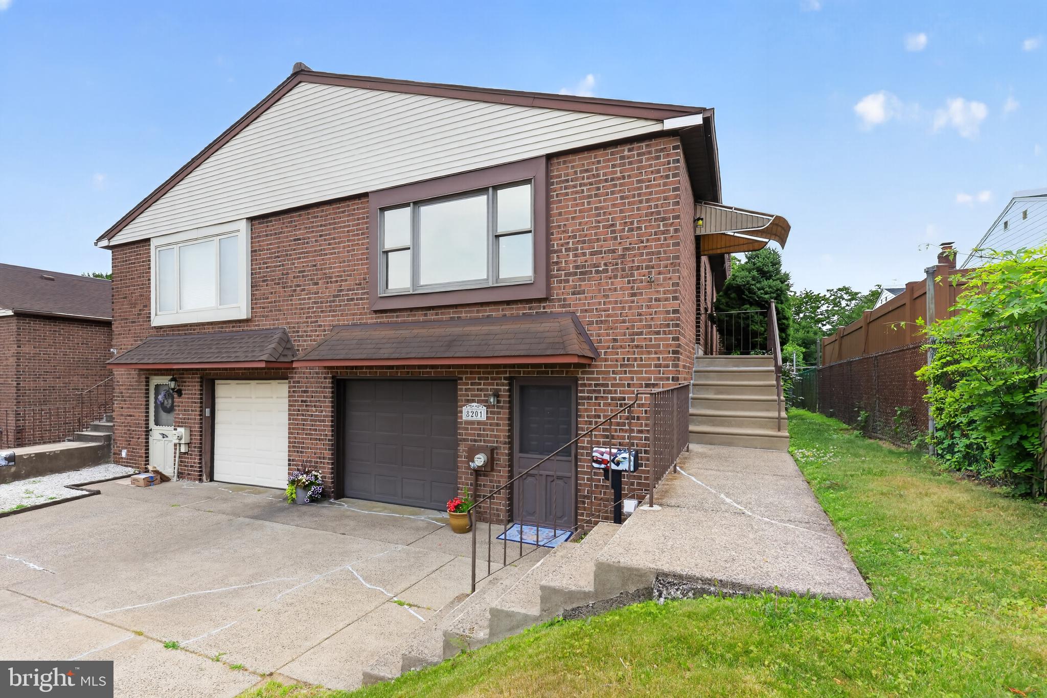 Welcome to this stunning move-in ready Fox Chase home offering 3 bedrooms and 3 full bathrooms on a Cul-de-sac like block! Step inside to find beautiful hardwood floors throughout the living room, dining room, and kitchen, along with recessed lighting. neutral paint tones and lots of natural light.   The updated kitchen features stainless steel appliances, upgraded counters, gas cooking, and an abundance of cabinet space.  The main floor has two nice size bedrooms including the master with ample closet space and an updated master bathroom with walk-in shower.  The lower level provides additional living space with a nice size family room that includes a gas fireplace and access to the back yard.   There is also a bonus room on this level that can be used as an office or potential in-law-suite with access to a full bathroom and its own lower-level access. Outside, enjoy a covered patio overlooking the fenced backyard.  There is a one car garage with inside access and a private driveway for convenient off-street parking.  Conveniently located near shopping, restaurants, parks, public transportation, and schools.  This well-maintained home is ready for its next owner so schedule your showing today! Showings to start Friday June 26th.