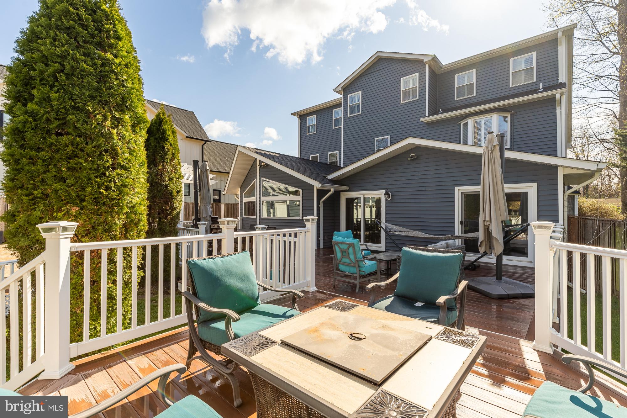 Set in the Town of Vienna, this custom home offers just over 4,800 square feet, a flexible layout, and a location that’s hard to beat.

The main level is open and functional, with great natural light and features like tall ceilings, skylights, and recessed lighting that make the home feel bright and comfortable. The kitchen is well-equipped with stainless steel appliances and a large island—set up for both everyday use and hosting.

The home includes six bedrooms and seven and a half baths, including a main-level bedroom with a full bath plus a separate half bath for guests. The upper level features the primary suite with a large walk-in closet and an ensuite bath with a deep soaking tub, along with two additional bedrooms—each with its own ensuite bath. The top level offers even more flexibility, with an additional living area, two more bedrooms, and two full baths.

A mudroom off the driveway and a spacious main-level laundry room add everyday convenience.

The extended two-car detached garage offers extra space for storage, hobbies, or gear, and includes an attached studio apartment with its own entrance—ideal for guests, a home office, or rental potential.

Out back, the large deck has plenty of room for grilling, dining, and a full seating area, making it easy to enjoy the half-acre, level yard.

One of the biggest highlights is the location—just down the street from the Washington & Old Dominion Trail, which runs straight into the heart of Vienna. It’s a go-to for walking, running, and biking, and a big part of what makes this area so special. You’re also close to Metro, with easy access into DC, plus nearby shops and restaurants.
