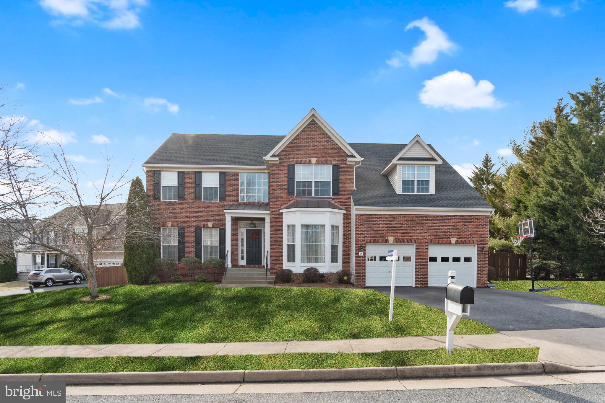 *****SELLER ACCEPTED SIGHT UNSEEN OFFER  *****Beautiful brick colonial on corner lot in Sought after St. Georges Estates.  Two story open foyer with hardwood floors. Work from home in the private main level office.   You can cook in this large kitchen with spacious center cooktop island, stainless appliances, granite counters, wall oven, built in microwave, pendant lighting, and granite backsplash,  all while spending time with your family as they enjoy the oversize 2 story family room. You can  entertain guest in the spacious dining room! You will love entering into the back yard off of the breakfast room area, stepping down to a stamped concrete patio, leading out to a refreshing salt water in-ground pool in perfect time for summer!  The back yard is fully fenced with trees for privacy! Upstairs you will find that all of the bedrooms are very roomy with lots of space! Bedroom 2 has a bump out area that can be used as a sitting room for reading or desk space to do school work. Master bedroom is grand with vaulted ceiling, walk in closet and Master Bath suite that has separate sinks, walk-in shower, soaker tub, updated fixtures, & lighting and ceramic tile.  There is a fully finished basement with Recreation room, game room area, craft room area, huge 5th bedroom or you can use as a home gym. There is a  full bath with ceramic tile, and plenty of extra space in the storage room.  Other features include chair railing and crown throughout! Hardwood on entire main level except family room! Updated lighting and fixtures throughout! Ceiling fans, pendant lighting, Ceramic tile in bathrooms! Fresh landscaping and a view of the community pond! This is Rockhill Elementary, A.G. Wright Middle School, and Mountain View High School.  Professional Photos and Video are scheduled for Monday March 15th 2021