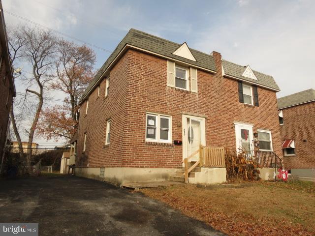 GREAT PRICE REDUCTION!!  Twin home in Prospect Park located on a beautiful block! Offers living room, dining room with sliding doors to large covered rear deck overlooking the fenced in rear yard.  A gallery  kitchen with oak cabinets and granite countertops completes the first floor. Second floor has 3 bedrooms and one bathroom. Full finished basement with large family room and an additional fully updated bathroom. HUD owned property sold AS IS. FHA Case #441-890737. Property qualifies for FHA insured financing, pending FHA appraisal. Home is sold as is, seller makes no representations regarding the condition of the property. Buyer is responsible for ALL transfer taxes, U&O, tax certs and for turning utilities on and off for inspections. Buyer's agent MUST be present for all showings. Schedule your appointment today and remember - THE HIGHEST BID WINS!!!!!!!!!!!!