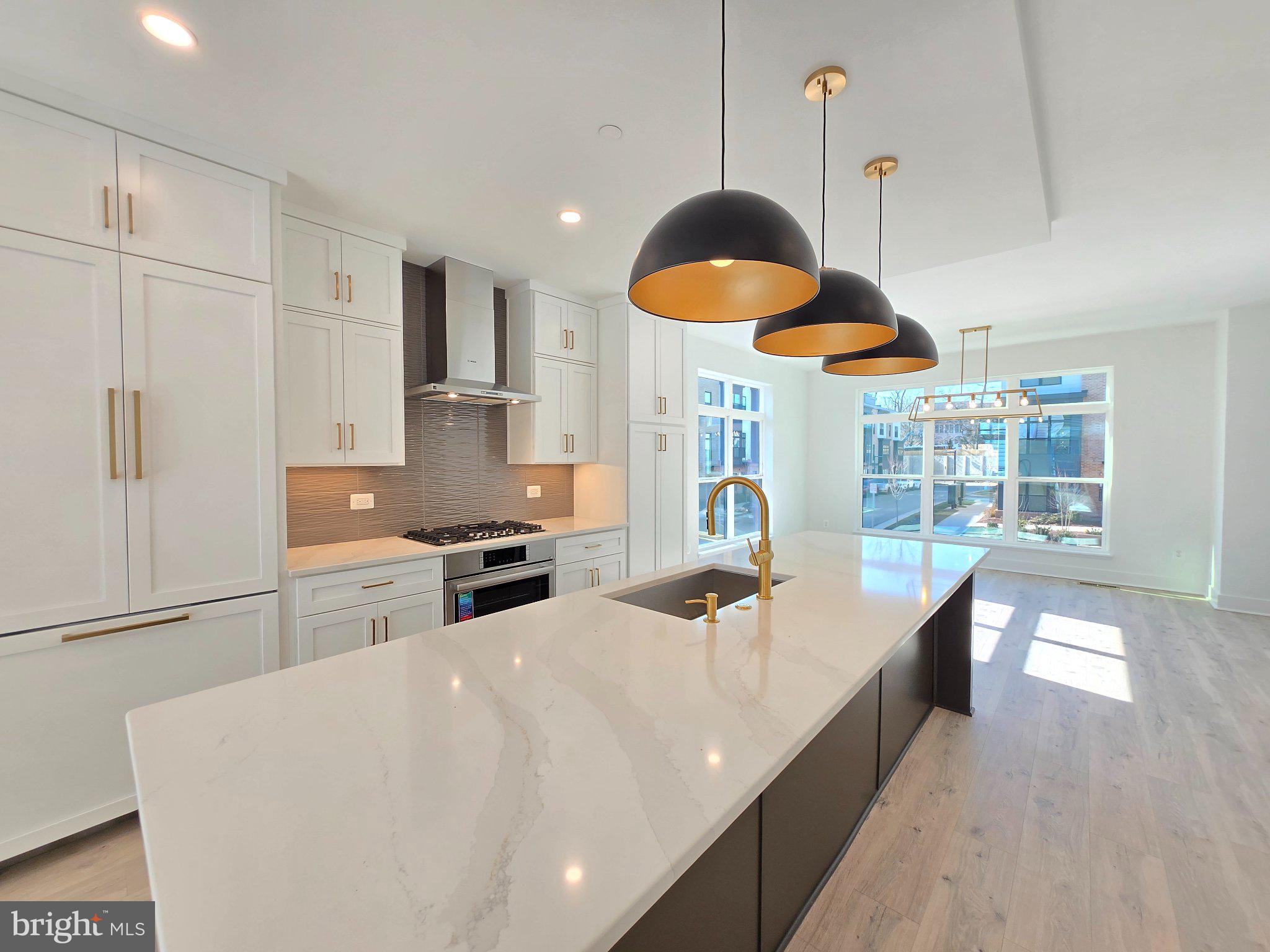 Stunning 4-Level Newly Construction Townhouse at Tysons Ridge

Experience luxury living in this exquisite, fully upgraded end-unit townhouse perfectly situated at Tysons Ridge Central Park, directly facing the children playground. This home offers a sophisticated open-concept main level, bathed in natural light, featuring a state-of-the-art kitchen that flows seamlessly into the living room—complete with a modern fireplace and access to a private balcony. Live with a view overlooking the serene City of Falls Church skyline.

The residence includes four spacious bedrooms, each with dedicated en-suite bathrooms and custom closet systems; the expansive primary suite is a true retreat, featuring two thoughtfully designed walk-in closets. Elevate your lifestyle on the rooftop terrace, where you can enjoy breathtaking skyline views—the perfect setting for relaxation or entertaining.

Additional premium features include an upgraded garage, a laundry room with custom organizers and shelving, Elevator Space Ready, and a prime location directly across from Marshall High School, a top-rated institution with an exclusive International Baccalaureate program. Offering unparalleled convenience just minutes from the Tysons Central Business District, the City of Falls Church, and major commuter routes, this property is the definition of elegant, accessible living. Do not miss the opportunity to make this stunning home your own.