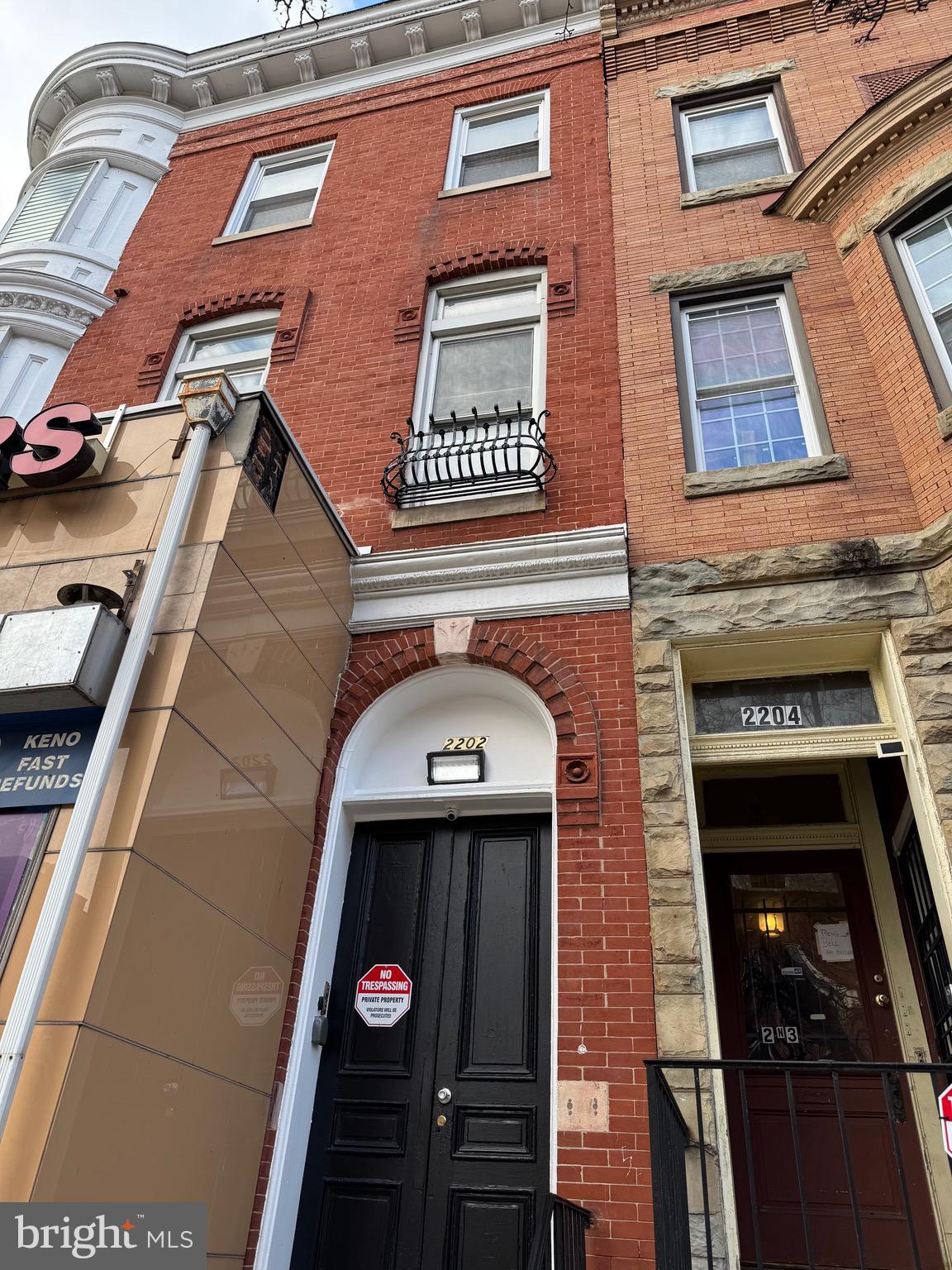 Welcome to this bright and inviting 2-bedroom, 1-bathroom apartment in the heart of Old Goucher. Flooded with natural light, this home features new flooring, a newly updated bathroom, fresh paint, and a private deck for outdoor enjoyment—all within 800-850 square feet of living space.

The landlord is offering one month of free rent with a minimum 13-month lease.

Ideally situated between Charles Village and Mount Vernon, this prime location places you just steps from Baltimore’s vibrant culinary and nightlife scene, including local favorites like Dutch Courage, WC Harlan, and The Church Bar.

Commuting is effortless with quick access to downtown Baltimore and I-83. With a Walk Score of 94, a Transit Score of 83, and a Bike Score of 85, 2200 North Charles is truly a "Walker's Paradise," offering unparalleled convenience and urban energy in every direction.

Schedule your tour today!