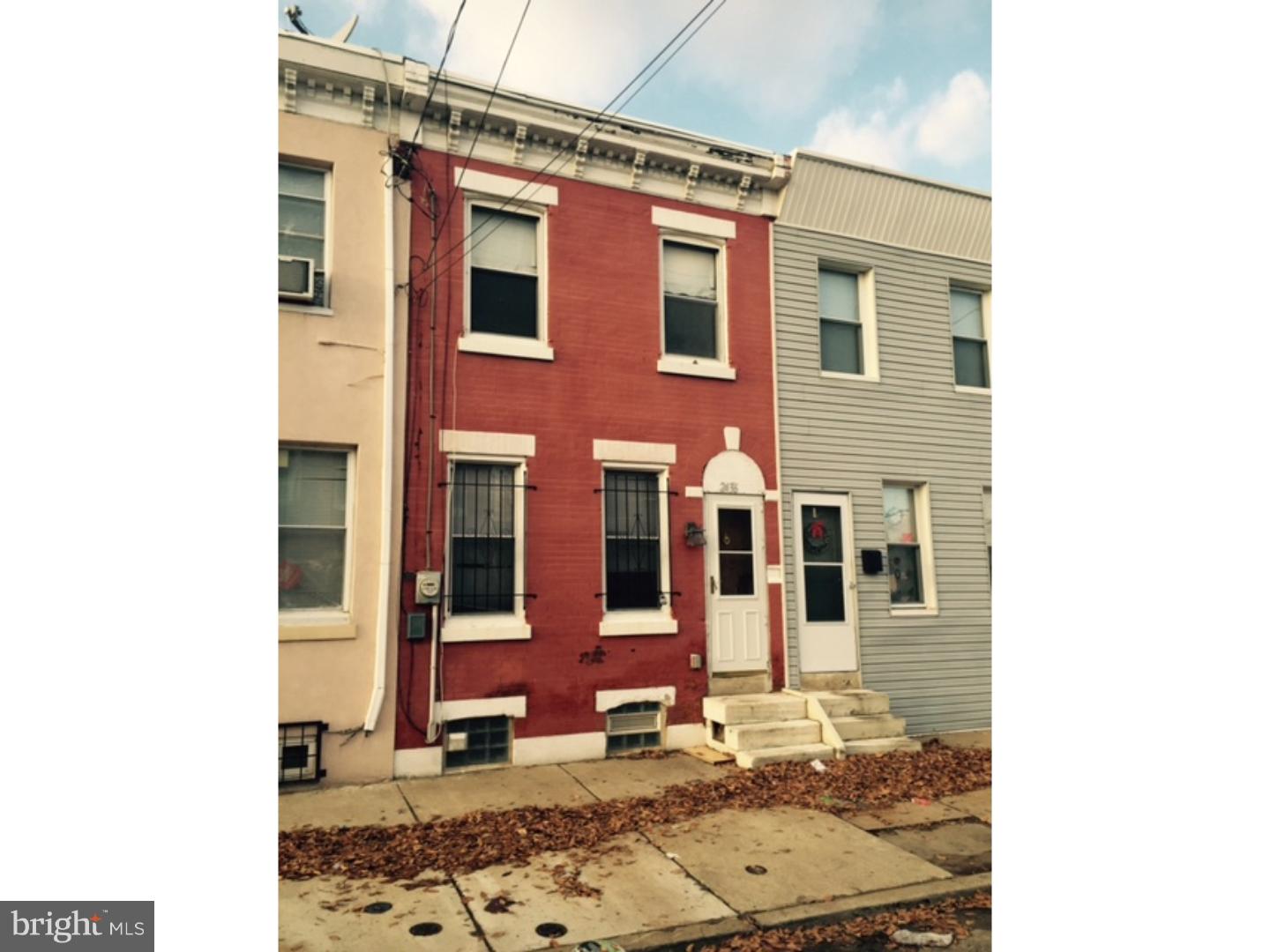 Spacious 3 Bedroom property in East Kensington/Fishtown. First floor opens to large living/dining room that leads to a kitchen. Behind the kitchen is a bedroom that leads to the rear patio.  2nd floor has a spacious bathroom and then a pass through bedroom(or den) leading to a master bedroom. Semifinished basement with finished storage/office room and Laundry.  Very close to Frankford Avenue and Transportation.  Laminate floors throughout. Semi-finished basement. Laundry.  rear yard. Great location.