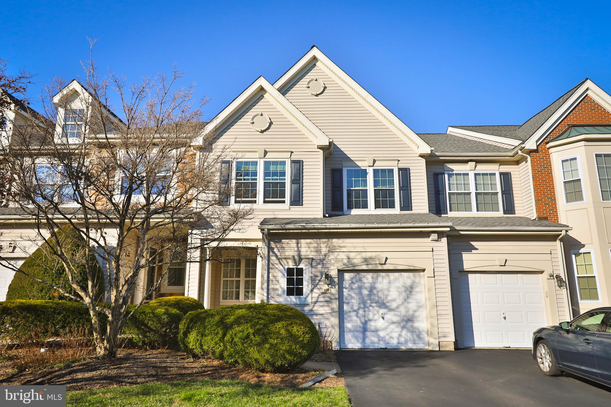 A must see townhouse in Country Crossing. Two story living room with updated trim work, fireplace and  build in Bose Surround sound. Custom kitchen with an island, granite counter tops, cooktop, hood range, build in ovens, countertop depth refrigerator and walk out to the deck.  Master bedroom with high ceiling and walk in closet, freestanding tub in master bathroom, double sinks, towel warmer and glass stand up shower. Upgraded hallway bathroom with wall to wall tile and glass stand up shower.  New Carpet in the finished walk-out basement, central vacuum and much more. Blue Ribbon award winning Central Bucks School District with attractive property taxes.