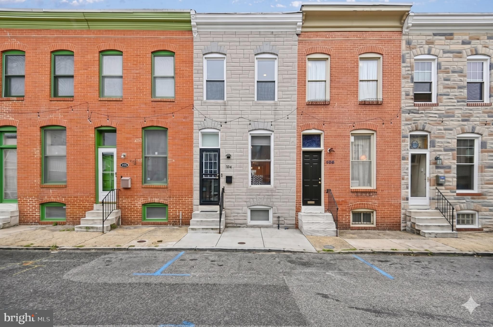 Welcome to 104 N Belnord Ave, a fully updated 3-bedroom, 2-bath townhome offering 1,056 square feet of efficient, well-designed living space—located just one block from Patterson Park.
This home blends classic Baltimore charm with modern upgrades that today’s buyers want. You’ll find rich refinished hardwood floors, stylish barn doors, and updated fixtures and vanities throughout. The kitchen features stainless steel appliances and a clean, contemporary design that’s both functional and visually appealing.
The fully finished basement expands your usable living space—ideal for a home office, gym, media room, or guest setup. Out back, you get something that’s hard to find in the city: a dedicated rear parking space.
Location is a major value driver here. In addition to being steps from Patterson Park, you’re surrounded by some of the area’s best local spots like Ekiben, Snake Hill, and Patterson Public House. You’re also minutes from Canton Waterfront Park, Johns Hopkins Hospital, and major commuter routes—making this a strong option for both homeowners and investors.
Bottom line: updated condition, functional layout, prime location, and parking—this checks the boxes that matter.