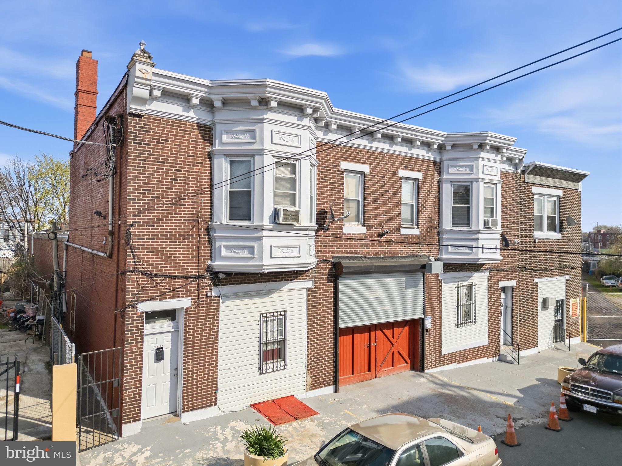 Hard-to-find mixed-use investment opportunity with strong in-place income and significant value-add potential. This industrial property in Philadelphia features 5 residential units, an approximately 8,400 SF warehouse with a 12’ x 14’ roll-up door, and a secured yard with three garage buildings totaling 90 garages. The residential units and majority of the garages are currently rented, providing immediate cash flow. The warehouse is vacant, offering immediate opportunity for lease-up or repositioning. Additional upside exists through rent increases, garage optimization, and overall repositioning. The residential units require renovation and may lend themselves to alternative uses such as office or administrative space, subject to buyer’s plans and due diligence. Ideal for investors, contractors, or owner-users seeking a versatile asset with multiple income streams and strong upside.