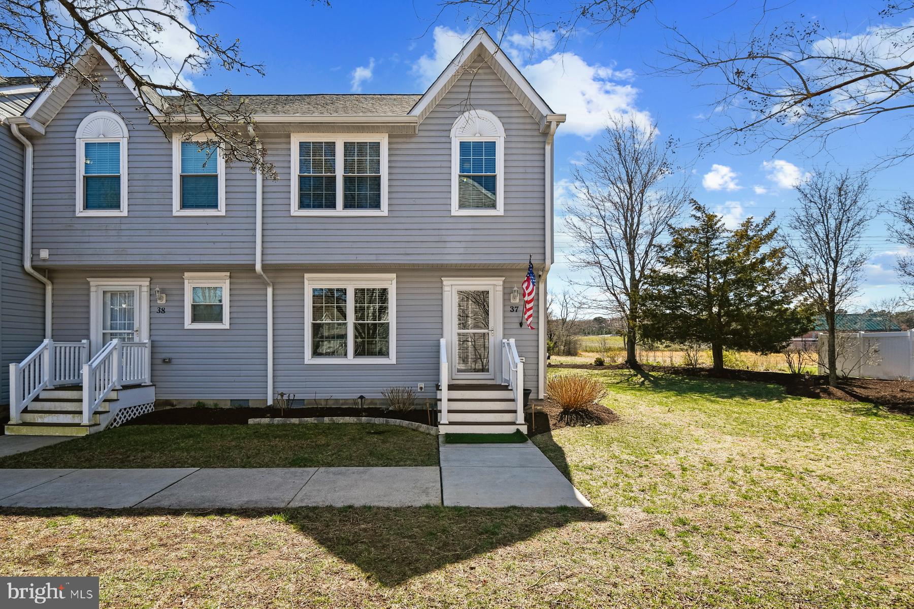 Welcome to 38186 Beachwood Ct #37 in Bethany Meadows!
This beautifully  3-bedroom, 2.5-bath townhouse in desirable Frankford, DE was completely rebuild in 2022 and it offers a comfortable layout and inviting coastal charm just minutes from the beach.
The first floor features an open-concept design with a well-appointed kitchen complete with stainless steel appliances, flowing seamlessly into the dining area and spacious living room. A cozy gas fireplace adds warmth and character, while the living area extends into a bright and spacious sunroom, perfect for relaxing or entertaining year-round.  A convenient half bath to complete this layout.
Upstairs, the primary suite offers a private retreat with a primary bath featuring a walk-in shower. Two additional bedrooms, a full hall bathroom, and a laundry area complete the second floor, providing both comfort and functionality for family and guests.
Located in the Bethany Meadows community, this home is just a short drive to Bethany Beach, shopping, dining, and local attractions, making it ideal as a primary residence, vacation getaway, or investment opportunity.
Schedule your private showing today!