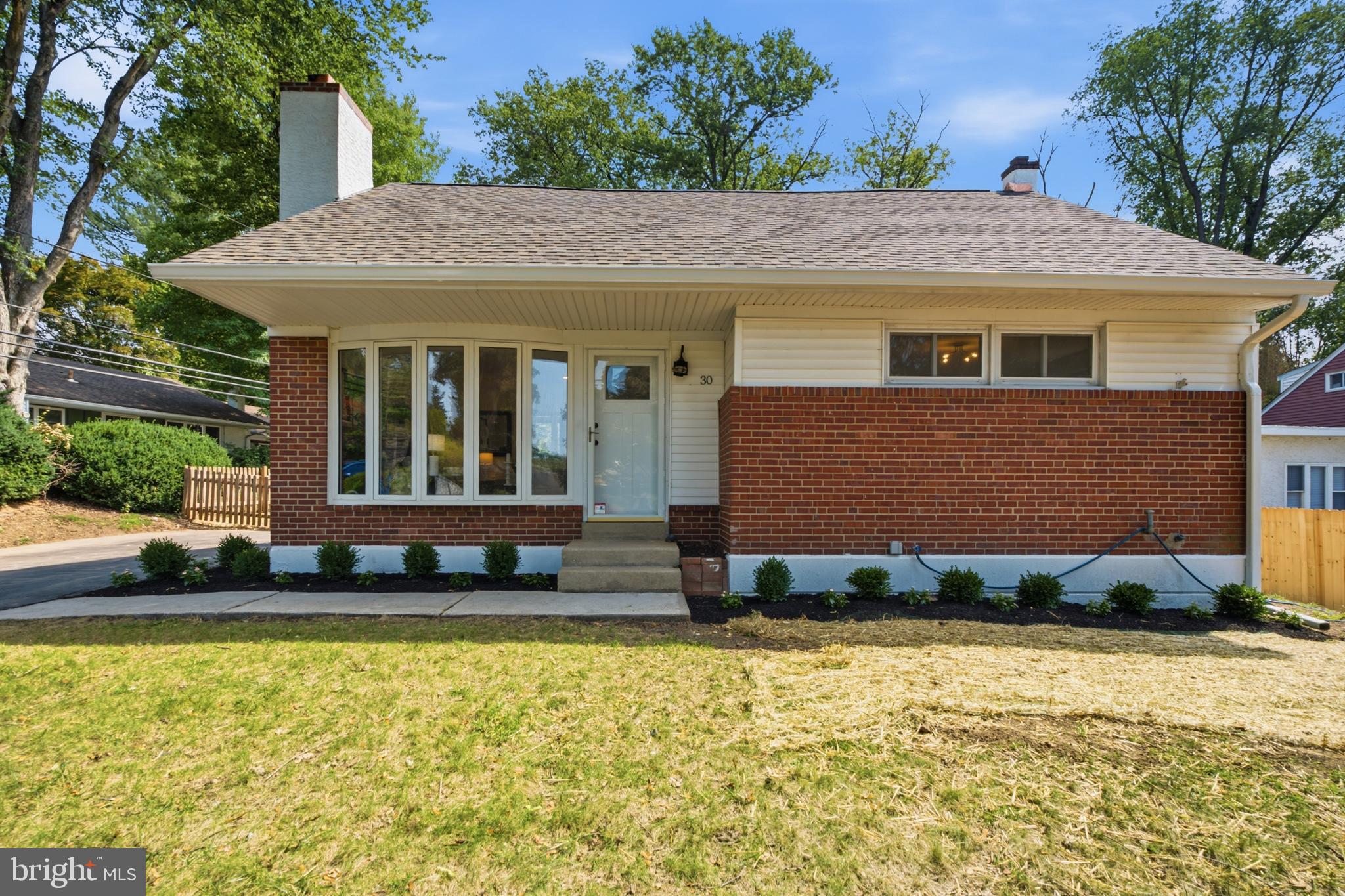 Welcome to this beautifully renovated 4-bedroom, 2-bath home in the highly desirable Highmeadow community, located within the award-winning Rose Tree Media School District. Backing directly to community open space and just steps from Highmeadow's beloved neighborhood park, this move-in ready home offers the perfect combination of modern updates, outdoor enjoyment, and neighborhood charm.

Filled with natural light, the main level features a spacious Living Room with a dramatic bay window and classic brick fireplace, creating a warm and inviting gathering space. The adjoining Dining Area opens to a freshly painted deck overlooking the rear yard and community green space beyond, providing a peaceful setting for entertaining or relaxing.

The completely renovated Kitchen and beautifully remodeled Bathrooms offer the finishes and functionality today's buyers are seeking, while extensive recent improvements provide peace of mind for years to come. Updates include a new roof, refinished hardwood floors, fresh paint throughout, a fully renovated lower level, updated exterior finishes, and significant landscaping enhancements.

One of Highmeadow's most treasured amenities is its community park, offering playgrounds, basketball courts, open green space, and neighborhood gathering areas that help foster a true sense of community. Combined with tree-lined streets, larger lot sizes, and a convenient location near downtown Media, it's easy to see why Highmeadow remains one of the area's most sought-after neighborhoods.