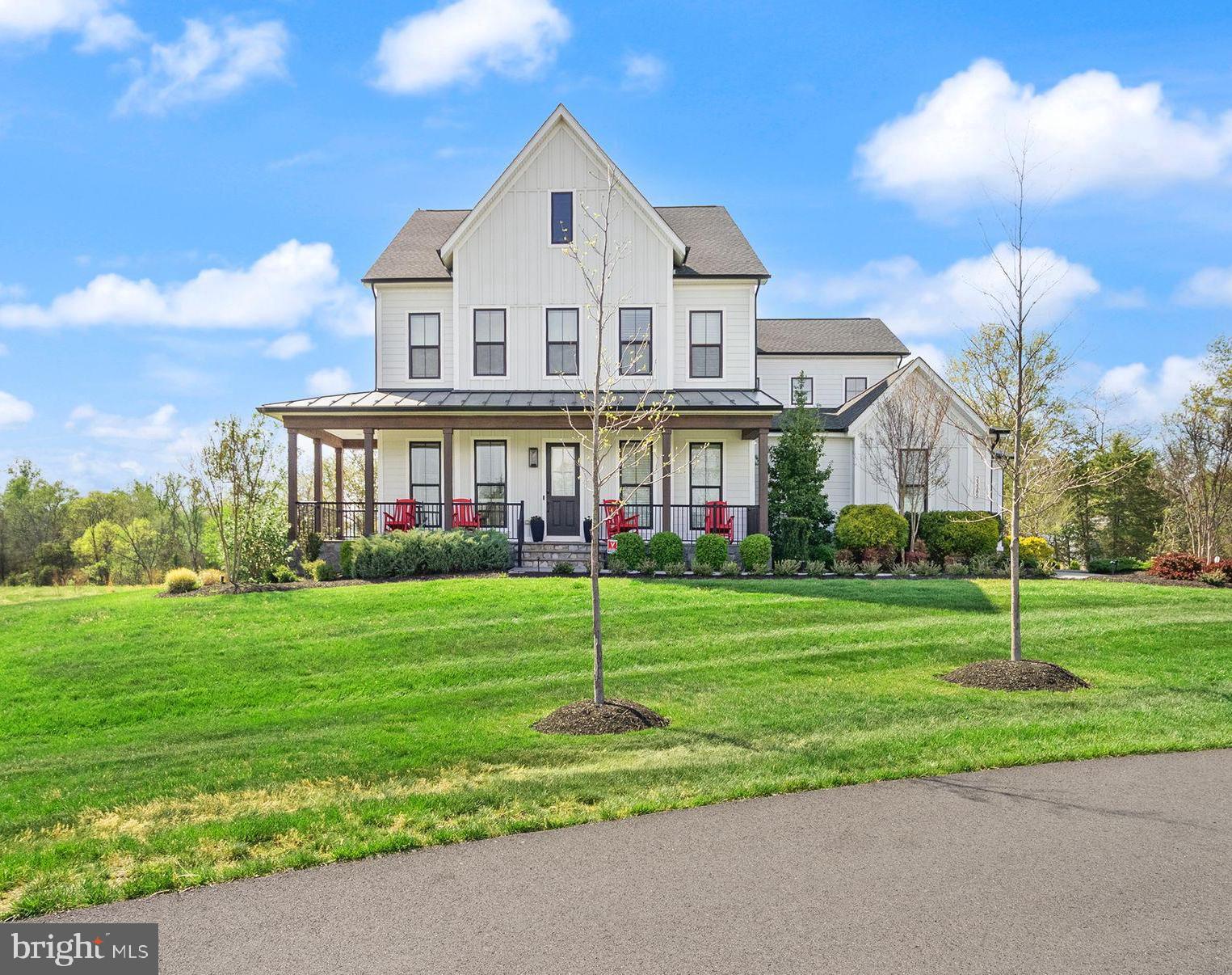 MODEL HOME, A Van Meter Belmont II in Hartland, this residence delivers an elevated blend of scale, design, and modern comfort across almost 6000 model upgraded finished square feet. Sunlit interiors unfold with 10-foot ceilings, refined millwork, and a natural flow between formal and relaxed living spaces, anchored by a striking great room fireplace that invites both quiet evenings and lively gatherings. The kitchen is a true focal point—appointed with quartz surfaces, upgraded cabinetry, and an extended waterfall island.
A standout featury is fully equipped prep kitchen with its own cooking and refrigeration discreetly supports effortless entertaining on any scale.

Upstairs, the primary suite offers a sense of retreat with a generous sitting area, custom-designed walk-in closets, and a spa-inspired bath featuring a soaking tub and glass-enclosed shower. Three additional bedrooms, well-appointed baths, and a thoughtfully placed laundry room complete the level with ease and functionality. The lower level is designed for enjoyment, with an expansive recreation space, a beautifully finished executive bar, two additional bedrooms, and two full baths—ideal for extended stays or hosting with comfort and style.

Outdoor living feels equally considered, where a screened porch opens to a flagstone patio with a built-in fireplace and gas-plumbed grill, creating a natural setting for both vibrant entertaining and relaxed evenings under the lights. Additional enhancements include whole-home air and water filtration, integrated surround sound, custom garage cabinetry, designer lighting, and window treatments already in place. Set within Hartland, the home is moments from a collection of amenities including a pool, fitness center, courts, trails, and a nearby winery—offering a lifestyle that feels both polished and effortlessly enjoyable.