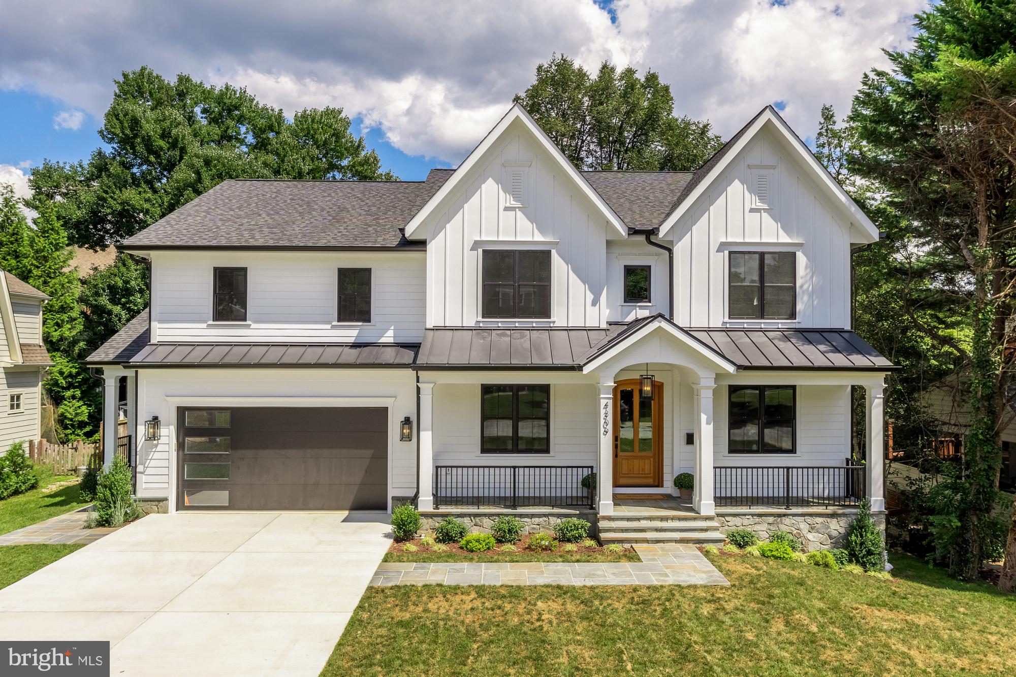 Impressive in both scale and presence, this exceptional new construction home is now offered at a reduced price of $2,250,000 and stands apart from other homes in Kensington. Located at 4309 Dresden Street, this thoughtfully designed home blends timeless architectural details with modern luxury, offering refined finishes, expansive living spaces, and a prime setting in the heart of Chevy Chase View

This extraordinary custom home, a stunning collaboration between Stipp Builders and Claude C. Lapp Architects, offers over 6,500 square feet of impeccably designed living space filled with natural light, thoughtful details, and exceptional craftsmanship throughout.

From the moment you arrive, the stone front porch invites you in, setting the stage for the elegance and warmth that define this residence. Step inside to soaring ceilings, wide-open spaces, and a floor plan that flows effortlessly—perfect for both everyday living and unforgettable entertaining.

The main level impresses with a private guest suite, a dedicated home office, and a spacious mudroom designed for busy lifestyles. At the heart of the home, the gourmet kitchen is a showstopper—featuring custom cabinetry, top-of-the-line appliances, an oversized center island, and an enormous walk-in pantry. The kitchen opens to a light-filled great room with a fireplace, and extends to a screened porch and deck, creating the ultimate indoor-outdoor living experience.

Upstairs, retreat to the luxurious primary suite, where a spa-inspired bath and expansive walk-in closet create a private oasis. Three additional ensuite bedrooms, a cozy family lounge, and an upstairs laundry add comfort and convenience for the whole family.

The lower level is made for fun and flexibility—offering a spacious recreation room, game room with wet bar, fitness room, and a sixth bedroom with full bath, ideal for guests, in-laws, or an au pair suite.

With six bedrooms, seven bathrooms (six full and one half), a home office, and thoughtfully designed spaces throughout, this home blends luxury, comfort, and convenience in perfect harmony.

Situated within the Walter Johnson High School cluster, 4309 Dresden Street is just steps from Rock Creek Park, close to the Kensington Train Station, Saturday Farmer’s Market, Noyes Library for Young Children, and the delightful shops and restaurants of the Town of Kensington. This is a rare opportunity to own a tuly special masterpiece in one of Montgomery County’s most coveted communities.