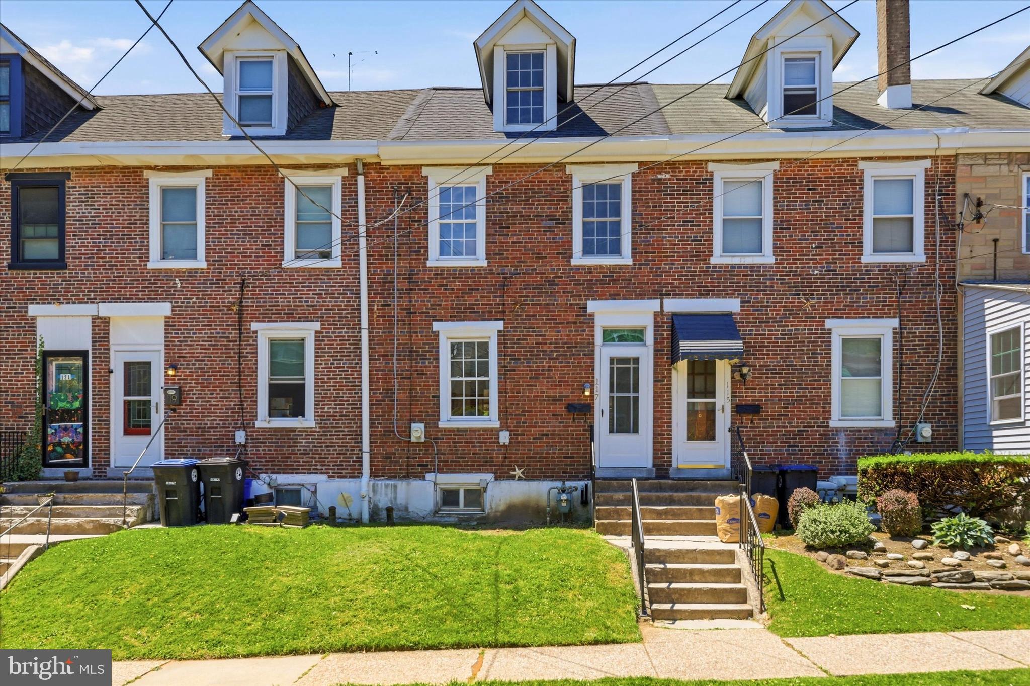 Welcome to 117 E. 3rd Avenue, a charming brick row home in the heart of Conshohocken Borough. Offering 3 bedrooms, 1 full bath, and over 1,100 square feet of living space, this home combines classic character, comfortable living, and an unbeatable walkable location.

Freshly painted throughout, the home welcomes you with abundant natural light, hardwood floors, and a warm, inviting feel. The living and dining spaces flow seamlessly into the kitchen, which features stainless steel appliances, ample cabinetry, and convenient access to the rear deck—perfect for enjoying your morning coffee, outdoor dining, or relaxing with friends and family.

The second floor offers two nicely sized bedrooms and a beautifully maintained full bathroom featuring timeless tile surround, classic penny tile flooring, and a clean, fresh aesthetic. A private third-floor bedroom provides flexible space for guests, a home office, or a primary retreat. 

Step outside to enjoy the upper rear deck overlooking the fenced backyard and grassy lawn. With direct access from the deck to the yard below, the outdoor space is ideal for entertaining, gardening, pets, or simply relaxing outdoors. The full basement includes laundry, additional storage, and plenty of space for future possibilities.

Located just steps from Fayette Street's popular restaurants, shops, and nightlife, and within walking distance to the train station, parks, and community events, this home offers the best of Conshohocken living. With easy access to major commuter routes and Center City Philadelphia, you'll love the convenience and vibrant community this location provides.