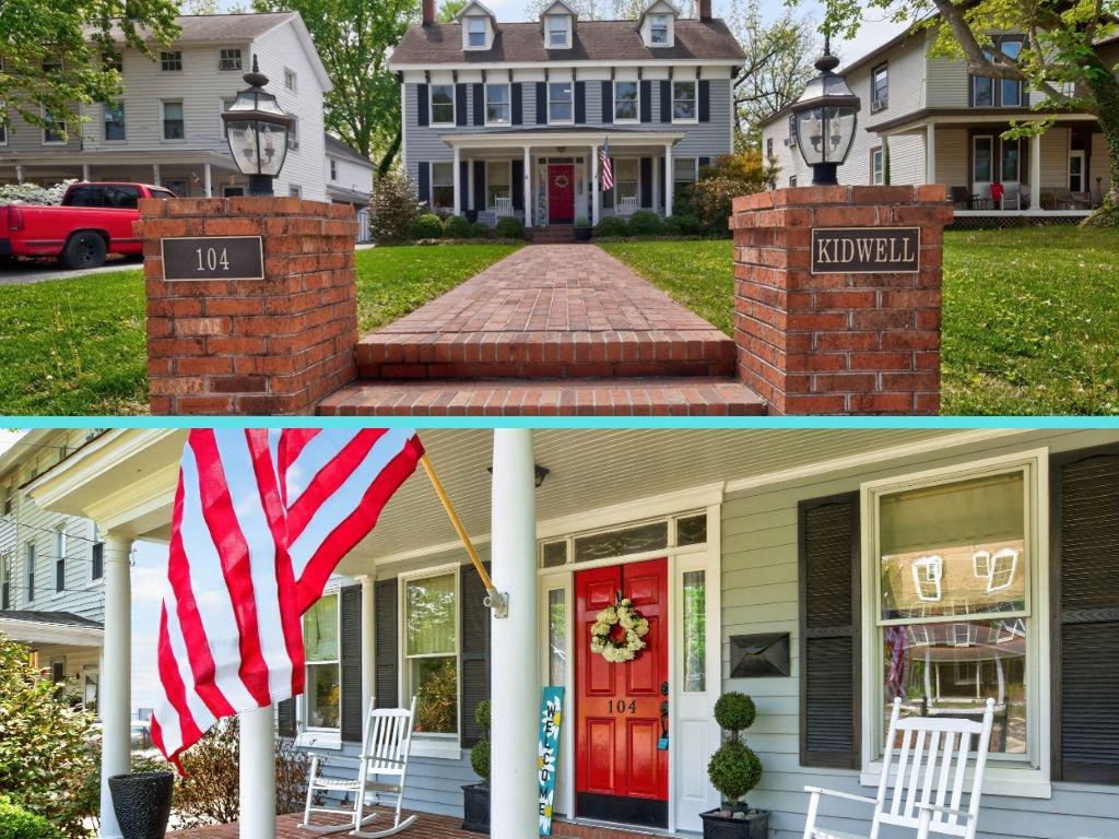 This charming Colonial home, built in 1891, offers a perfect blend of historic character and modern comfort. With 3 spacious bedrooms and 3 full bathrooms, the open floor plan invites warmth and connection. Enjoy the elegance of crown moldings and built-ins, while the upgraded countertops and gas range in the kitchen make cooking a delight. Cozy up by one of the two gas fireplaces or unwind in the whirlpool tub after a long day. Set on a generous 0.24-acre lot, the front and rear yards provide ample space for outdoor activities and gardening.Fenced in backyard with patio is great for relaxing and entertaining. Located in a vibrant community, you'll appreciate nearby parks, excellent schools, and convenient public services that enrich daily life. With off-street parking and a welcoming neighborhood, this home is a true sanctuary. Experience the comfort and charm that awaits you in this exceptional home!