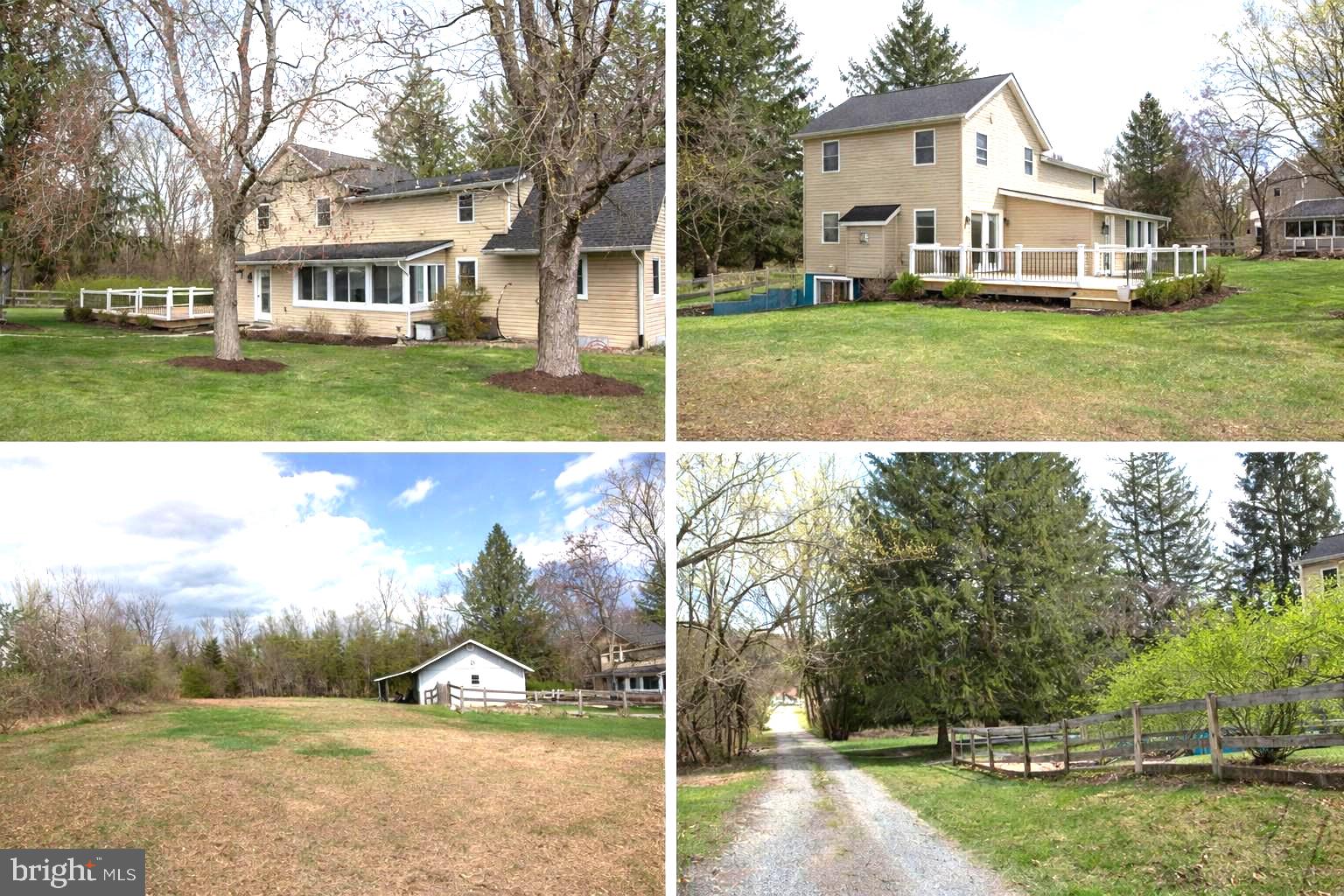 Tucked away off the main road, a gravel, tree-lined lane crosses a gentle stream and leads you to this charming 4-bedroom, 3-bath classic Cape Cod thoughtfully expanded with a two-story Colonial addition, offering the perfect blend of character and modern living space. The private setting immediately sets the tone as you arrive at the oversized two-car detached garage with loft and additional lean-to storage.
Enter the fenced yard through a quaint garden gate and step inside, where a bright sunroom with vaulted wood ceilings and abundant windows offers peaceful views of the lawn and gardens. The heart of the home is the great room, featuring an open floor plan, gas fireplace, and seamless flow into the spacious kitchen and dining area—perfect for entertaining.
The updated kitchen boasts granite countertops, 42-inch cabinetry, a corner pantry, wine refrig. and a large island with breakfast bar. Just off the great room, French doors open to an expansive 20' x 19' deck, providing ample outdoor living space. This level also includes two bedrooms and a full bath.
Upstairs, you’ll find the fourth bedroom, a full hall bath with a classic clawfoot tub, a private sitting room, and a laundry room with stationary tub. The sitting area leads to the generously sized primary suite, complete with double walk-in closets and a private full bath.
The lower level offers even more living space, including a den, exercise room, utility room, and a supersized recreation room with atrium door access to a beautifully landscaped, fenced side yard.
Set on approximately 1.6 acres, the property offers a perfect blend of open space, fruit trees, berry bushes and mature trees, along with a chicken coop and garden area—ideal for those seeking a peaceful, country-style lifestyle. This unique property is truly a rare find. Conveniently located just minutes from Rt 15 & Gettysburg.