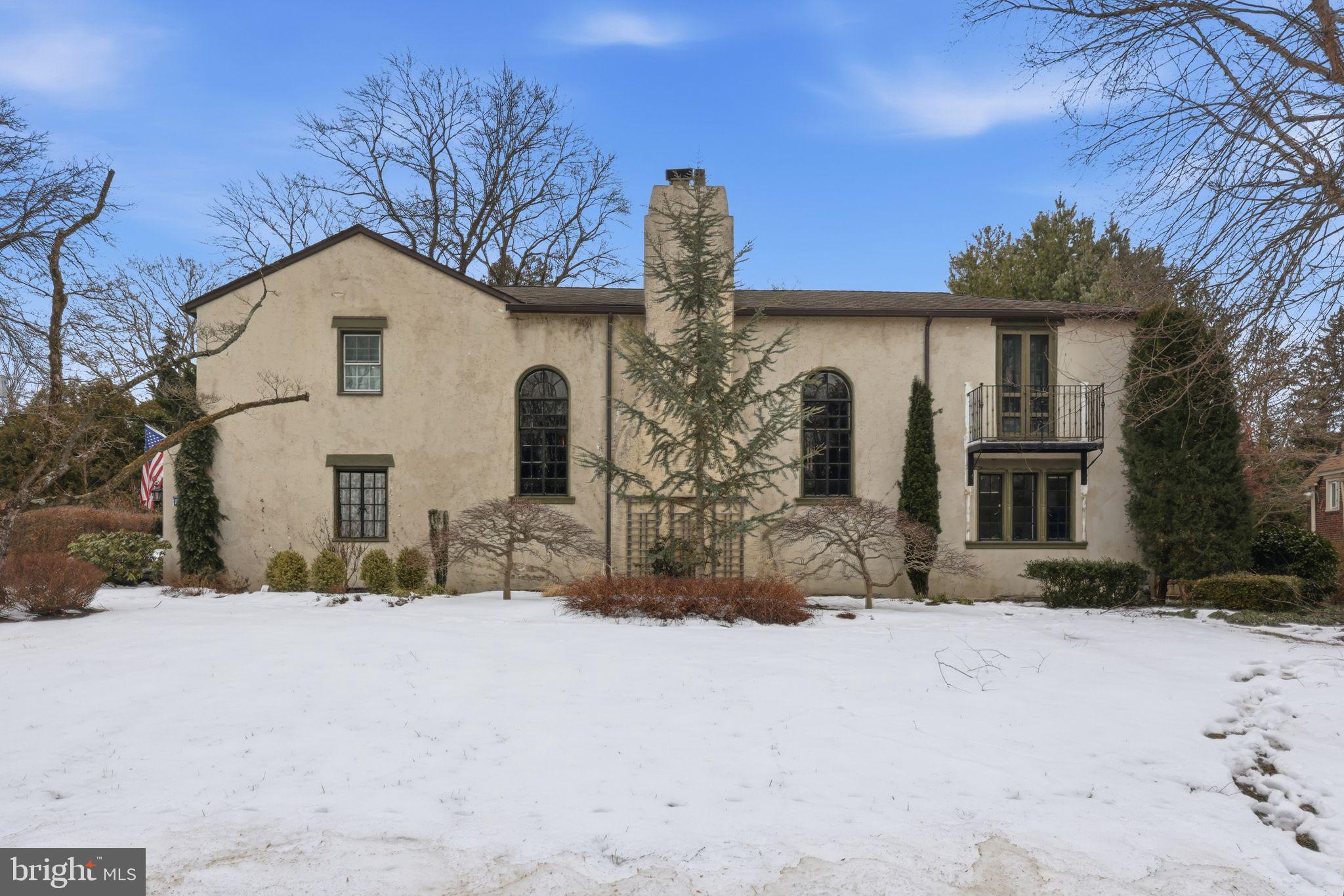 OFFER DEADLINE: 2/25 4:00 PM EST. Welcome to 1202 Yarmouth Rd, an excellent blend of architectural history with modern flash. This Mediterranean style home is in the award-winning Lower Merion school district and features 4 beds/3.5 baths to go along with a jaw-dropping kitchen, a stunning raised-balcony living room, a fully finished basement, sun room, home office, and so much more! The roof was installed in 2012 and has 50-yr architectural shingles. The Kitchen was completely remodeled in 2016 and features a large island, a stunning Wolf gas range, a mini-bar, and ample countertop space for any home chef! The basement is completely finished (2020) and has a home gym, full bathroom, and utility room with washer/dryer and a utility sink.  The backyard has beautiful stone patio to go along with a courtyard fountain perfect for hosting a summer party. You're a walk across the street from Penn Wynne park, a two-minute drive to Lankenau Medical Center, and minutes from Suburban Square, Whole Foods, and LifeTime Fitness.
