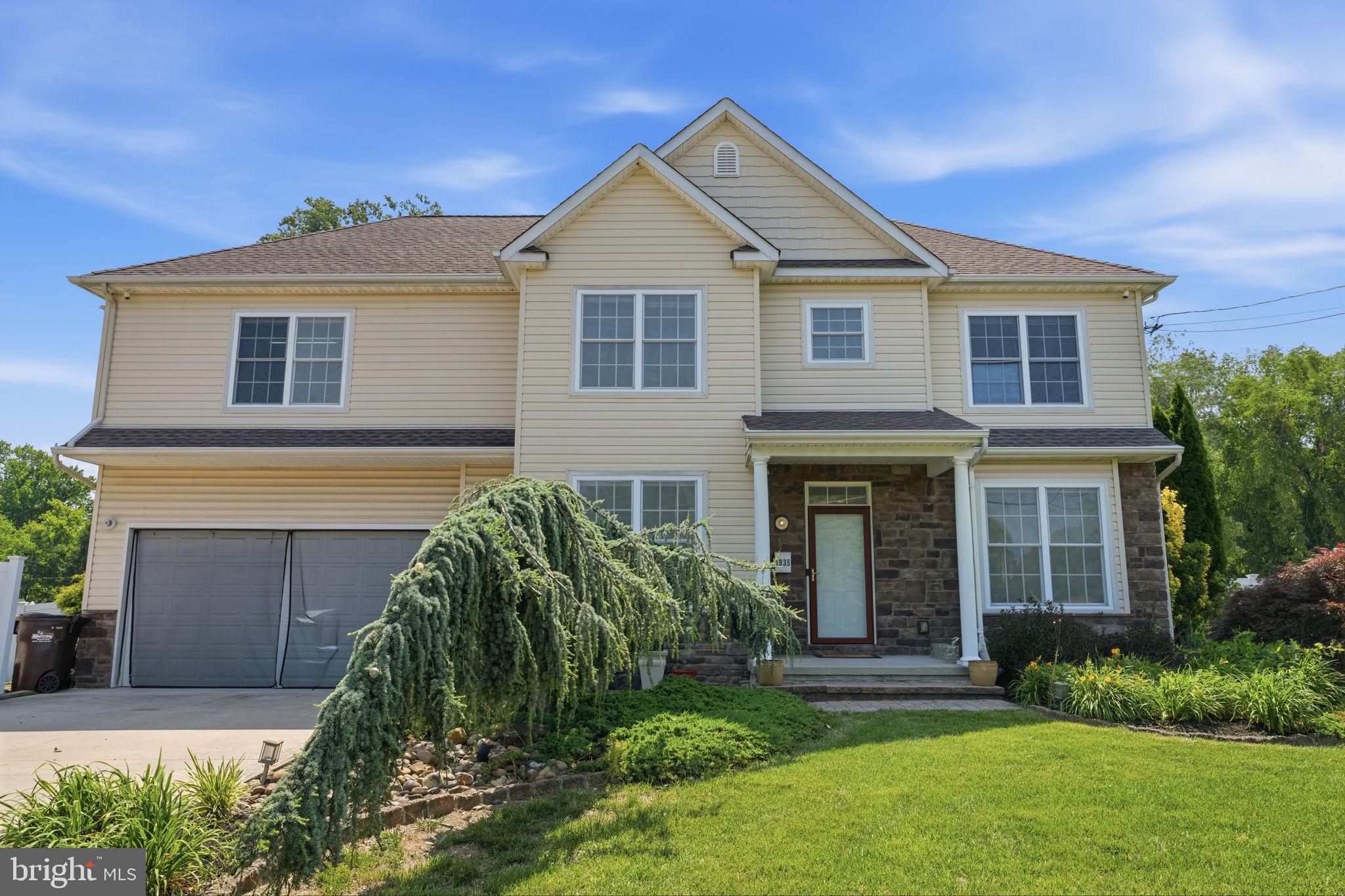 Welcome to this spacious and well-maintained,Custom built single-family home offering comfort, convenience, and exceptional functionality. The main level features bright and inviting living spaces, a spacious kitchen, and generously sized bedrooms designed for everyday living.Walking into the home you are welcomed by high ceilings and hardwood floors in the foyer,kitchen ,formal living and dining room areas.The open concept kitchen features granite counter tops, stainless steel appliances, and a custom wine bar a breakfast nook and double doors that lead to the fenced in  back yard.The upper level features 3 bedrooms with a shared common hall bathroom. The main suite features and Her sinks, a large tub, and a glass stall shower , walk in closet and an extra large room that can be used as an office, additional walk in closet or can be converted to an additional full luxurious bathroom.The fully finished basement is a true highlight of the home, featuring a dedicated home theater, creating the perfect space for movie nights, sporting events, and entertaining guests. The basement also offers additional flexible living space that can be used as a family room, game room, home office, or fitness area.Outside, you'll appreciate the oversized driveway with parking for up to six vehicles, a rare and valuable feature that provides ample space for family, guests, or multiple drivers. The oversized garage is heated and cooled and  wired for a portable generator.Additionally  there is ample parking for up to 6 cars on the oversized driveway.
Conveniently located close to shopping, dining, parks, schools, and major commuter routes including Route 1, I-95, and the Pennsylvania Turnpike, this home combines space, convenience, and versatility.