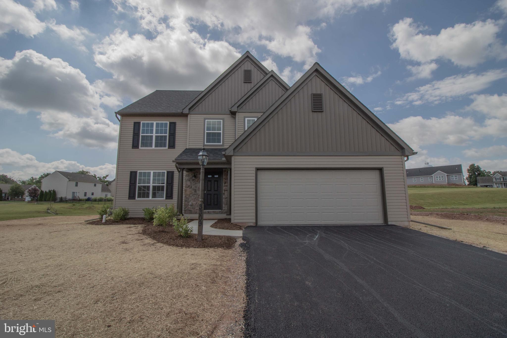 Build job - EGStotlzfus Homes 4BR, 2.5BA Dalton model at Fox Run Creek, an exclusive EGS Community in Dover Schools. Open concept 2-floor living with over 2300sq ft of elegant living space, full lower level and 2-car garage. Lots of standard features! Home is being built to buyer's specifications and will feature the Classic front elevation with stone and vinyl. Other added options include cathedral ceiling in master bedroom, 5' shower with seat,  kitchen with granite countertops; ceramic tile backsplash; island with overhang; additional cabinets in corner, recessed lighting, hardwood flooring in flex room and kitchen,  and bath rough- in on the lower level.  AGENTS - Please read Agent Remarks!