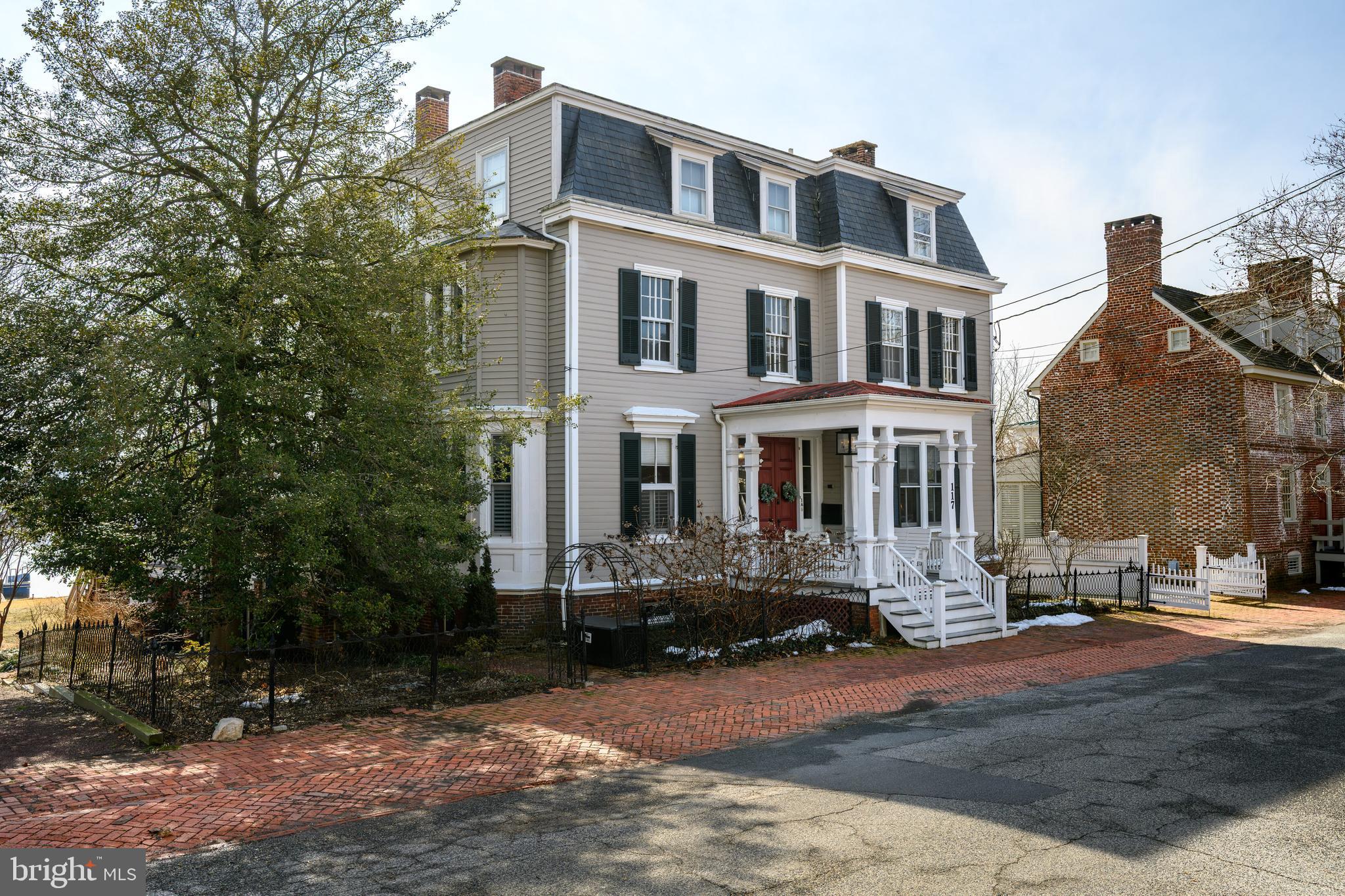 117 N Water Street, originally built prior to the mid-1800s, is an incredible opportunity to own a small slice of Downtown Chestertown, or to dive into the investment aspect that this multi-unit building provides. Offering a total of FOUR units for sale as a package, or as individuals. Each unit has been remodeled and upgraded meticulously and thoughtfully with attention to the historical aspects of the building. The Sellers salvaged much of the original moldings, doors and trim to be reused and repurposed throughout the spaces to instill its original character wherever possible. The waterfront offers a floating dock, a BBQ patio & picnic area, kayak and paddle board storage, and the building amenities include off street parking and extra storage space. Choose a unit for yourself and rent the rest of them to cover your payments OR invest and rent them all for a profit! The possibilities with this iconic Chestertown address are endless.

2B -  Listed for $350,000: a one bedroom, one bath with soaring ceilings, gleaming original hardwood floors, the largest bedroom in the building and the most square footage per unit above the main level. Water views from the living & dining room make this spot irresistible. BrightMLS: MDKE2006168

1A – Listed for $685,000: three bedrooms and three bathrooms spanning two floors. A walkout lower level to the waterfront, a sweeping covered porch overlooking the Chester River, a four-season sunroom, and a spacious Primary Suite with a walk-in closet and en suite bath with double vanity and tile and glass shower. The modern kitchen offers ample storage, granite countertops, cork tile flooring, and stainless appliances. Two more bedrooms and two additional full baths round out the expansive offerings that are an incomparable setting for Downtown Chestertown waterfront! BrightMLS: MDKE2006162

1B – Listed $200,000: the most cozy setting! One bed one bath Garden Level apartment. Exposed bricks, original fireplace structural detailing, and water views and access directly outside the door. BrightMLS: MDKE2006164

2A – Listed for $375,000: a two bedroom, one bath suite with 12+ foot ceilings, rooms flooded with light from the tall windows, and stunning Chester River views from every living space. The claw foot tub adds vintage whimsy to a space with modern updates throughout. BrightMLS: MDKE2006166

ALL - Purchase one for your weekend pied-à-terre on the Shore! Or… invest in the whole package for $1,600,000! BrightMLS: MDKE2006158

*Condo Association will not allow for vacation/short term rentals (6+ month minimum leases); however, the viability of each space for long term tenancy promises to be lucrative.