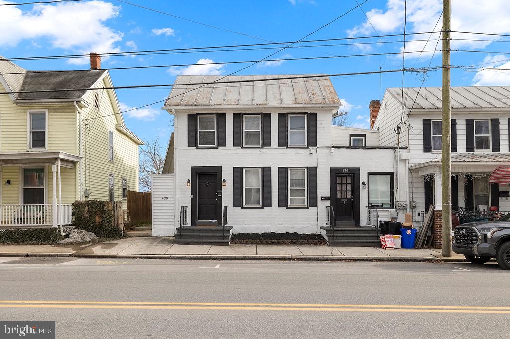 Check out this duplex in downtown Shippensburg!  Live in one unit and rent the other or add this property to your investment portfolio today!  This property has been remodeled previously and offers a 2 bed 1 bath unit and a 1 bed 1 bath unit with ample parking on and off street with an outbuilding for storage.  Check it out today!