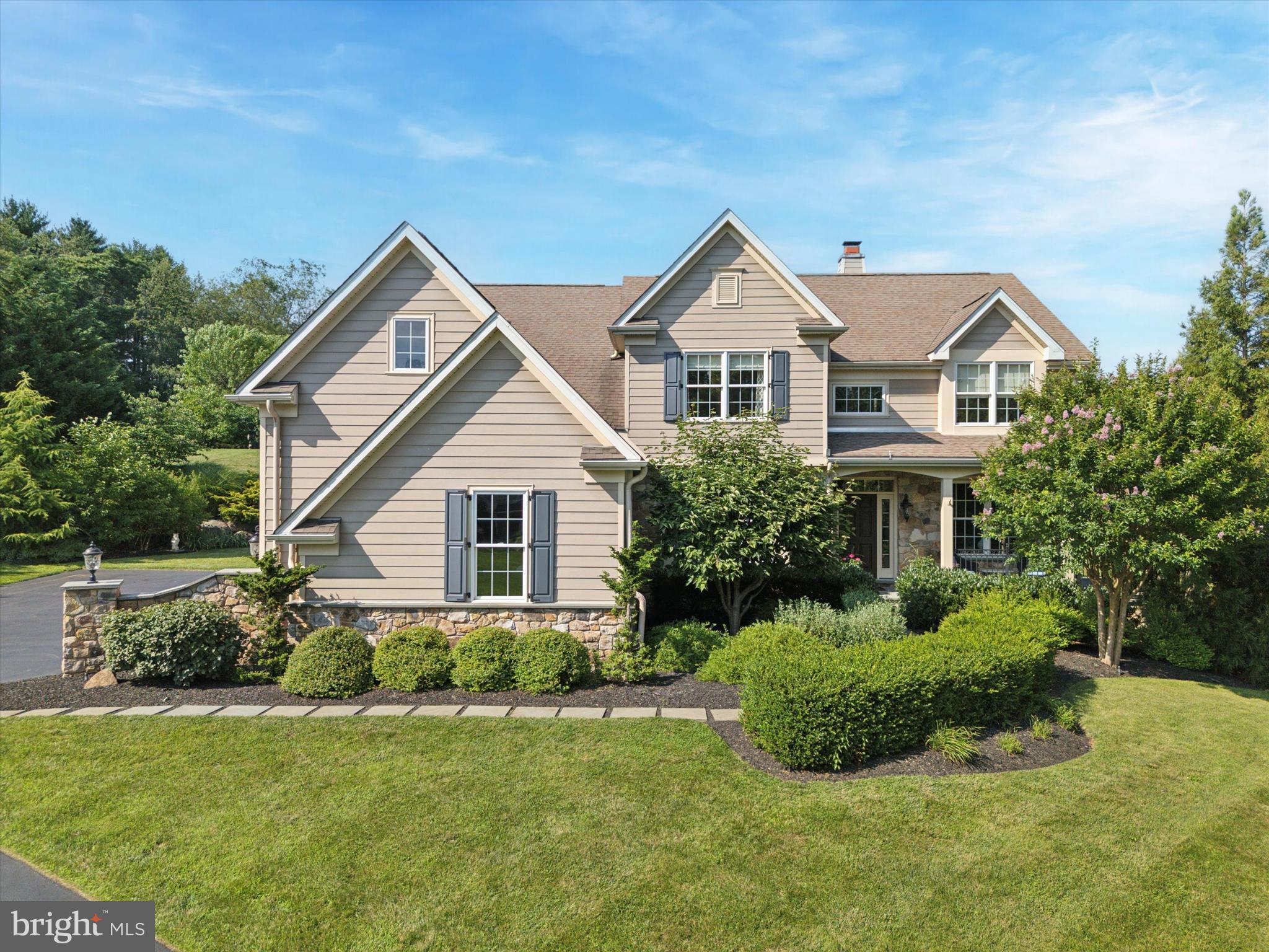 This Classic Center Hall colonial in Malvern is an absolute gem! Built in 2011 by "Bentley by Design," this home is a perfect blend of elegance and functionality. With 4 spacious bedrooms plus a 5th Bedroom that was converted to large 2nd floor laundry room, 3 full baths, and 2 powder rooms, plus a finished walk-out basement, it’s designed for modern living. The grand center hall entrance sets the tone, leading to a formal living room, dining room, and a home office—ideal for those work-from-home days. The kitchen is a dream, seamlessly connecting to the family room and a sunlit breakfast nook. The second floor boasts a master suite with breathtaking views and a luxurious en-suite bathroom, plus a laundry room cleverly converted from one of the bedrooms. The basement is a fantastic entertainment hub with a rec room, gaming area, wet bar, and another office space—perfect for busy professionals or playtime. And let’s not forget the stunning outdoor space with a two-tiered deck, patio, hot tub, and a cozy stone fireplace for those chilly evenings.  This property boasts impressive amenities, including a wrap-around front porch, a spacious rear shed, and a whole house generator (Generac), all set within meticulously maintained landscaping on a scenic 1-acre lot in the picturesque Willistown Township. Inside, you'll find numerous custom finishes that enhance the home's appeal. Its prime location offers convenient access to charming Malvern Borough, Wegmans, Target, The Grove, and various amenities along Rt. 29, with quick connections to Rt. 202 and the PA Turnpike. Additionally, it's just minutes from Radnor Hunt and surrounded by some of the most beautiful properties in Chester County. This home is easy to show—call today for your personal tour.