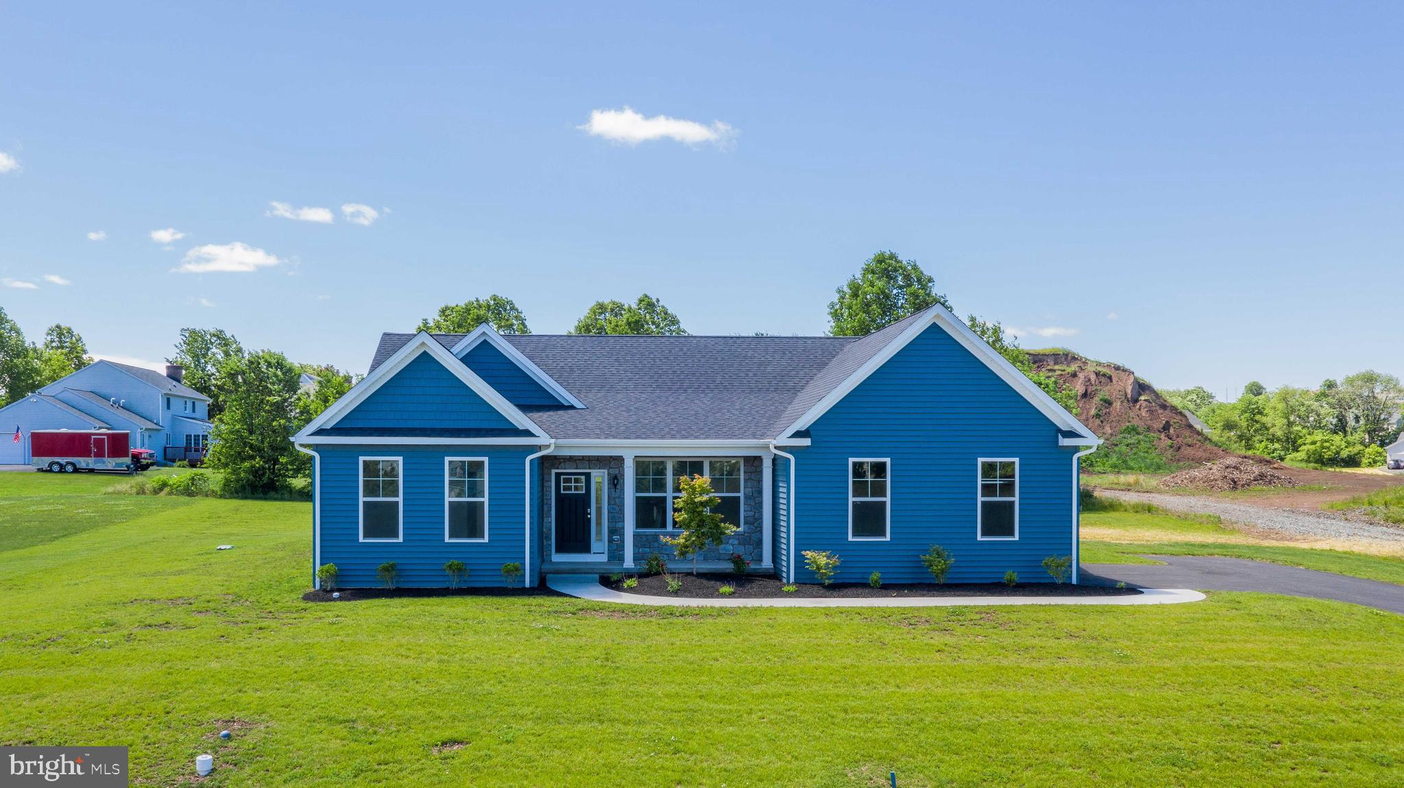 HOUSE IS TO BE BUILT. This classic Rotelle-built ranch plan epitomizes timeless, one-story living. The home welcomes you with a charming gable roof front porch, leading into a spacious great room that can feature an optional vaulted ceiling and a cozy gas fireplace. Adjacent to this room is a U-shaped kitchen with a breakfast bar that opens to the dining area. The hallway leads to two generously sized bedrooms and a hall bath. On the opposite side of the floor plan, the owner's suite offers a peaceful retreat with a large bedroom, a spacious walk-in closet, and a private bathroom complete with a shower and double vanity. Rounding out the home is a two-car garage and a convenient laundry room, making this residence
an ideal and economical solution for one-floor living. For 35 years, family-owned and operated Rotell(e) Development Company has been Pennsylvania's premier home builder and environmentally responsible land developer. Come to our studio to take a look at all of the various house plans we have available. Our plans range from ranches to cape cods to two-story homes! We also offer a variety of options to make your home the dream you imagine! Call today and speak to one of our Home Experts at Studio (e)! *Please Note: pictures show options not included in the listed sales price or as a standard. Listing reflects price of the Parker in the version of (e)+ series being advertised. House square footage: 1,535. Water would most likely be supplied by well and public sewer is available in the street. Property is within Pottsgrove School District. Taxes listed are estimated, please verify for self. Use 1536 Brooke Rd for GPS purposes.