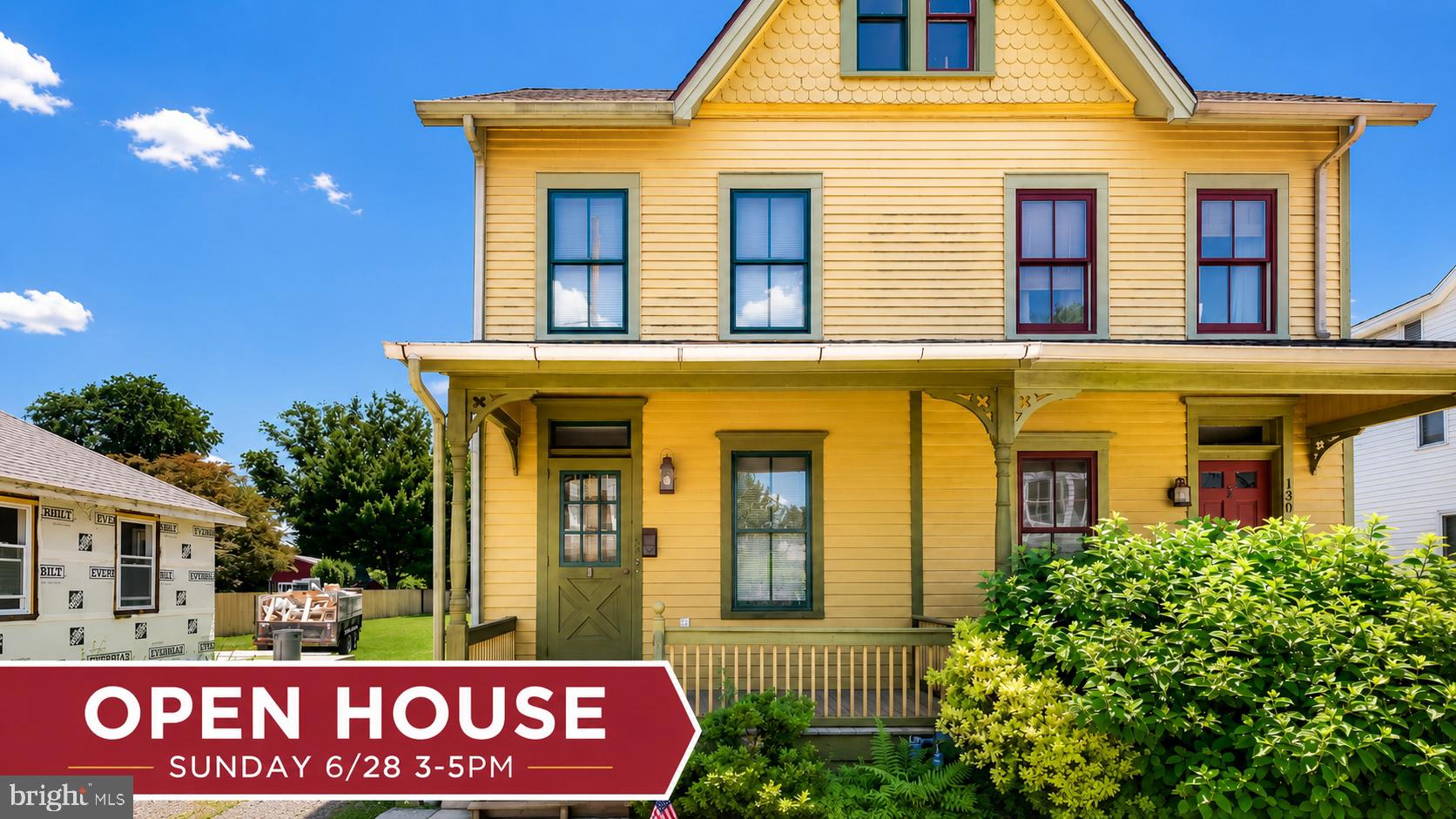 Looking for a charming home filled with character in a small, walkable town with LOW TAXES? This 4-bedroom, 1.5-bath twin located in the heart of desirable Langhorne Borough is sure to impress.

A welcoming front porch sets the tone as you arrive. Step inside to the inviting living room featuring built-in cabinetry that adds warmth and charm. Continue through to the dining room, conveniently situated adjacent to the spacious eat-in kitchen with a built in window seat with storage and vaulted ceiling, creating an open and airy feel. Just off the kitchen, you'll find a practical laundry/mud room, along with a convenient powder room completing the first floor.

Upstairs, the home offers three bedrooms, an office and a full bathroom, providing plenty of space for family, guests, or a home office. Additional improvements include central air conditioning and added insulation that was installed when the original wood siding was replaced, helping to improve comfort and energy efficiency. The property is located within the Langhorne Borough Historic Architectural Review Board (HARB) district, helping preserve the historic charm and character that make the Borough so special.

Outside, enjoy the quaint backyard with a patio that backs to privately owned open space, offering a peaceful setting for relaxing or entertaining.

Living in Langhorne Borough means more than just owning a home—it's becoming part of a vibrant community. Take a Sunday morning stroll to the Langhorne Coffee House for breakfast, enjoy the local shops and restaurants, or walk just a few blocks to the neighborhood arcade. Throughout the year, residents enjoy a variety of beloved community events including the Easter Egg Hunt, Concerts in the Park, Strawberry Festival, Car Show, Pet Fair, Halloween Ghost Tours, Harvest Day, Porch Fest, and Dickens Night with its festive tree lighting celebration. The Historic Langhorne Association and Langhorne Arts also host educational programs, speaker series, and community gatherings year-round.

If you've been searching for a home that offers charm, walkability, community spirit, and small-town living, this Langhorne Borough gem is not to be missed.