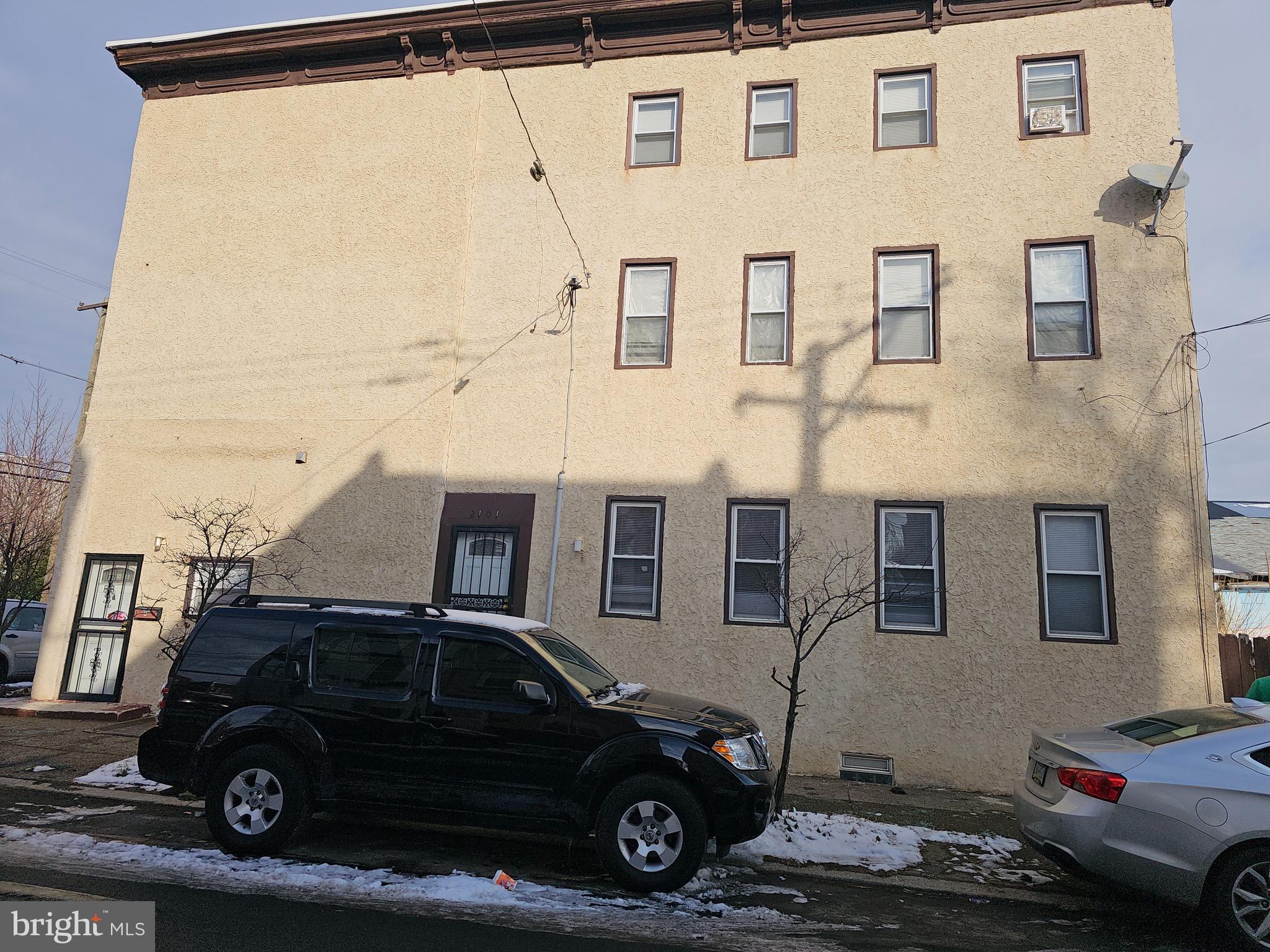 SHORT SALE PROPERTY, This is a 2 unit building, 1st floor is a 1 bedroom, 1 Bath. The 2nd and 3rd floor is one unit with 2 Bedrooms on each floor and  1 Bath. The 2nd floor tenant subleases to 3 other people, but she is responsible for the rent and the other tenants.