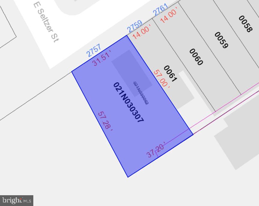 DOUBLE WIDE LOT!  ATTENTION Investors and Builders!! Great opportunity in one of the fastest growing zip codes in Philadelphia! LOCATION LOCATION LOCATION...get in now while you still can.  According to the city's website, the lot is 31.51 feet wide by 57 feet deep!!  And it widens as it goes back!  A portion of the lot is zoned ICMX and another portion RSA-5.  Develop ICMX and use the other portion of the lot for required open space.  Or develop a home and use the ICMX portion of the lot as open space.  Better yet, obtain a variance from the city to develop multifamily.  This is a can't miss opportunity. Bring your offers fast, this one won't last long!