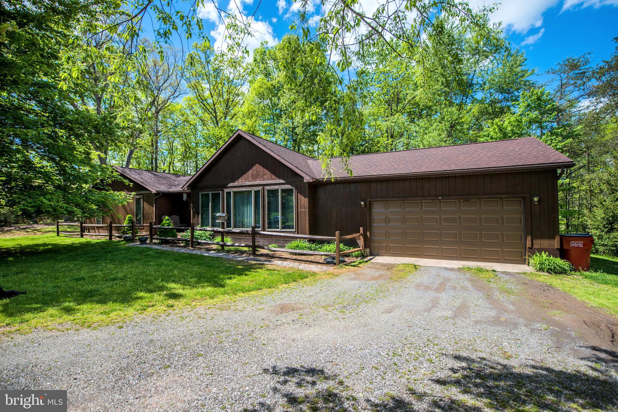 IF YOUR LOOKING FOR A HOME THAT IS  CONVENIENTLY LOCATED WITH EASY COMMUTING TO WORK OR SHOPPING, YOU OWE IT TO YOURSELF TO CHECK OUT THIS WELL MAINTAINED CEDAR RANCHER HOME BUILT IN 2000. THE HOME SITS ON 2.733 ACRES & IS LOCATED IN A RURAL SETTING LOCATED IN DEER SPRING WOODS SUBDIVISION IN SOUTHERN MORGAN COUNTY. THE HOME ALSO FEATURES 3 BEDROOMS & 2 & 1/2 BATHS AND A OPEN FLOOR PLAN WITH LOTS OF WINDOWS & A FAMILY ROOM, KITCHEN & BREAKFAST ROOM COMBINATION. THERE IS ALSO A SEPARATE DINNING ROOM FOR MORE FORMAL OCCASIONS.  JUST 5 MILES OFF RT#522 & ABOUT A HALF HOUR FROM HISTORIC BERKELEY SPRINGS WV & WINCHESTER VA WITH THEIR QUAINT SHOPS & RESTAURANTS. ABOUT A 45 MINUTE DRIVE TO HANCOCK MD WITH THE POTOMAC RIVER, C&O CANAL & WESTERN MD BIKE PATH. ABOUT AN HOUR TO HAGERSTOWN MD.                                                                                  OR, IF YOUR LOOKING FOR A WEEKEND GETAWAY, THIS HOME IS APPROXIMATELY 1 & 1/2 TO 2 HOURS FROM WASHINGTON DC & BALTIMORE MD. GET BACK TO NATURE AND SOME PEACE & QUIET BY SETTING ON THE FRONT PORCH, BACK DECK OR REAR SCREENED IN PORCH AND ENJOY THE WILDLIFE, INCLUDING DEER, SQUIRRELS, RABBITS, & TURKEY. TAKE A BREAK FROM THIS FAST PACED WORLD AND LET THIS HOME BE YOUR PERSONAL RETREAT. NOTHING TO DO BUT MOVE IN AND MAKE IT YOUR HOME. THE HOME ALSO COMES WITH A 1 YEAR HOME WARRANTY PROTECTION PLAN.