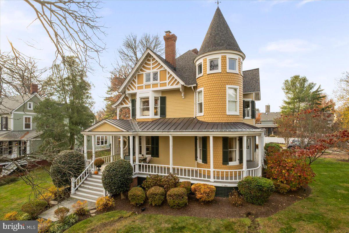 Step into the timeless charm of this beloved Victorian residence, proudly owned by the same family for more than 30 years. Nestled on the picturesque, tree-lined Montgomery Avenue in the heart of Kensington, 10400 Montgomery Ave blends historic character with the comfort and convenience of thoughtful modern updates. Classic architectural details, an inviting front porch, and a beautifully maintained exterior set the tone for something truly special. Set on three generous lots, the property offers a rare sense of space in this coveted neighborhood. A large, private backyard provides endless possibilities. From gardening and play areas to outdoor entertaining with over 1,200 sf of decks and porches, while ample parking ensures convenience for residents and guests alike. Inside, period craftsmanship shines featuring high ceilings, rich woodwork, and generous windows that bathe the home in natural light. A well-designed rear addition expands the living space, creating a comfortable flow for everyday living and entertaining. Updated systems and modern amenities throughout bring contemporary comfort to the home’s timeless Victorian character. The spacious living and dining rooms retain their original elegance, while the expanded kitchen, primary suite and family areas offer enhanced functionality and style. Upstairs, well-proportioned bedrooms and cozy nooks reflect the home’s personality and enduring warmth. The finished attic and the basement add lots of additional square footage for entertaining, office space, multi generational living and privacy. Ideally located just 1 block from the Kensington MARC train station, commuting is effortless, allowing you to reach downtown Washington, D.C. in under 20 minutes. Enjoy easy access to parks, shops, cafés, and the vibrant small-town charm that defines Kensington, including the beloved Noyes Library and BabyCat Brewery. With its rare blend of character, modern comfort, generous lot size, and unparalleled convenience, this Victorian gem is ready to welcome its next chapter and its next family to call it home. Please feel free to inquire about any of the furniture or furnishings.  Seller will consider reasonable offers.