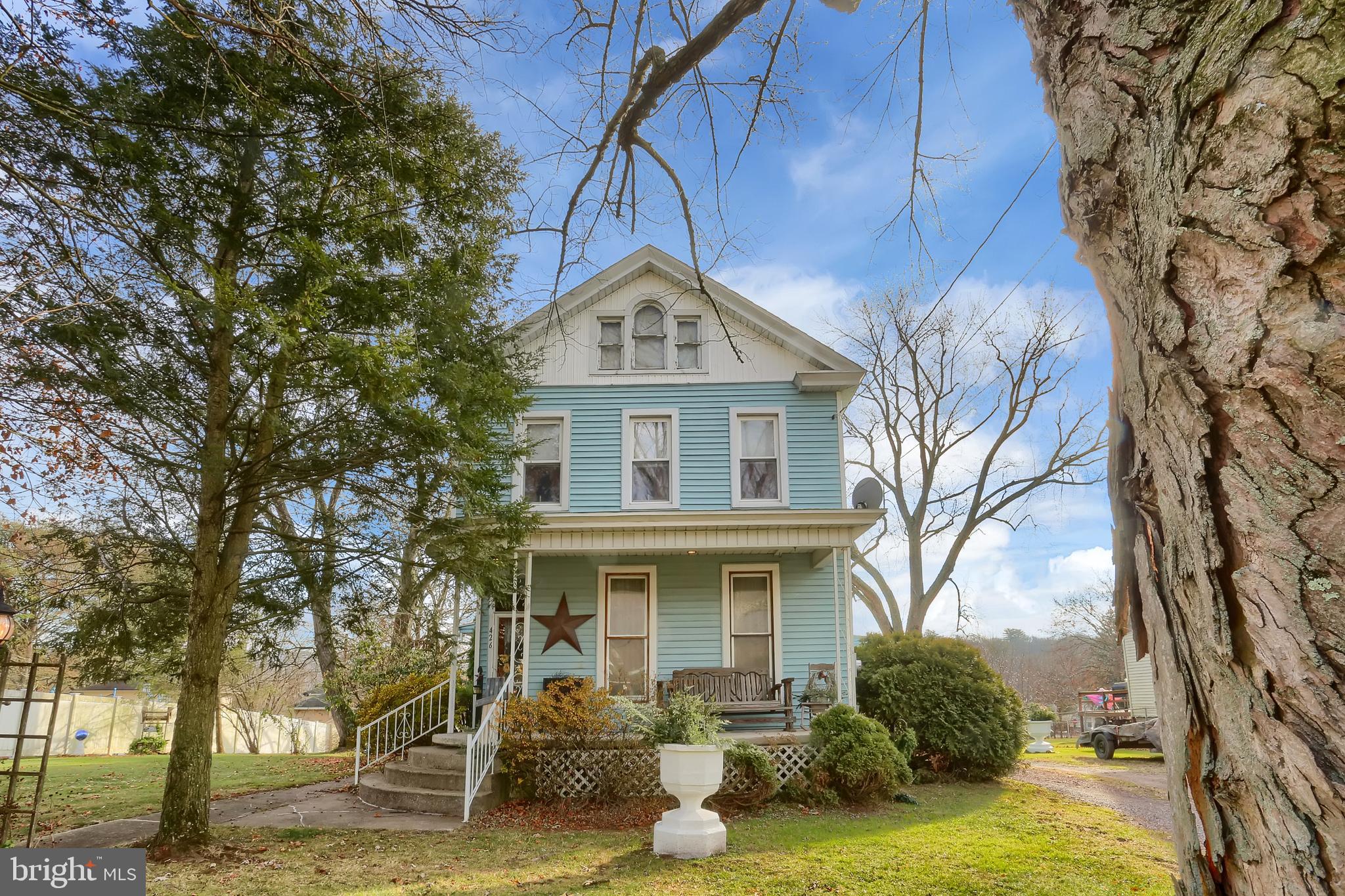 SECOND CHANCE IS YOURS! Back on market due to no fault of its own, buyer financing fell through.
This home has it all! On a quiet back road in Tower City, 426 Maple Ave is beautiful. As you walk in, you will appreciate the stunning wood trim/staircase and the tall ceilings! The oversized, glass French doors and propane fireplace show off the living room. The large formal dining room is great for entertaining. The kitchen offers custom cabinetry, a breakfast nook, and stainless-steel appliances. Heading into the great room, you have access to a full main level bathroom, laundry, and access to the attached garage. The Great room is remarkable! The exposed beams, large windows, and fireplace accentuate the room. Heading upstairs you will find another full bathroom, and three bedrooms. The primary bedroom has his and her closets. The walk-up attic is heated and finished, could easily be another bedroom. This home has coal or oil heat! Whichever you prefer. You have ample parking between the oversized carport (perfect for an RV), driveway, and attached garage. Did I mention the garage floor is heated? Lastly, the property also has a heated workshop and shed. Wow, schedule your showing today.