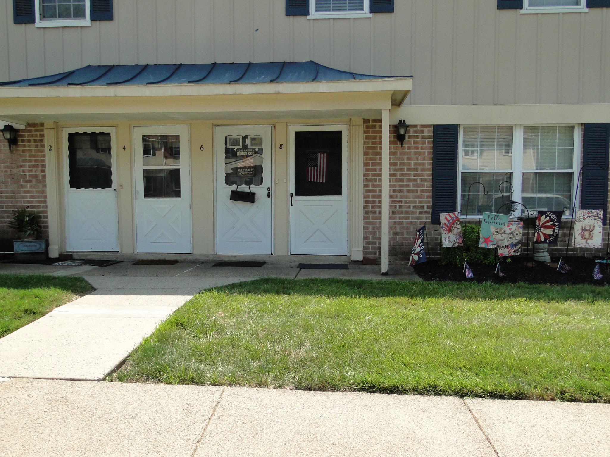 This wonderful home is located in The Gwynedd Club Community is Upper Gwynedd Township. This first-floor condo offers a 702 square foot of comfortable living space with low maintenance living. This one bedroom, one bath home features beautiful laminate flooring throughout, eat in kitchen with white cabinetry dishwasher & B/I microwave.  The large living room is great for entertaining or just relaxing and reading a good book or perhaps you may wish to spend time on the private covered patio through the sliding glass doors offering beautiful views.  (You may also see deer roaming). Back inside you will find a large bedroom and a full bath.  This home is located in sought after North Penn School District and is very convenient to shopping, restaurants and major roads. Call for your appointment today.