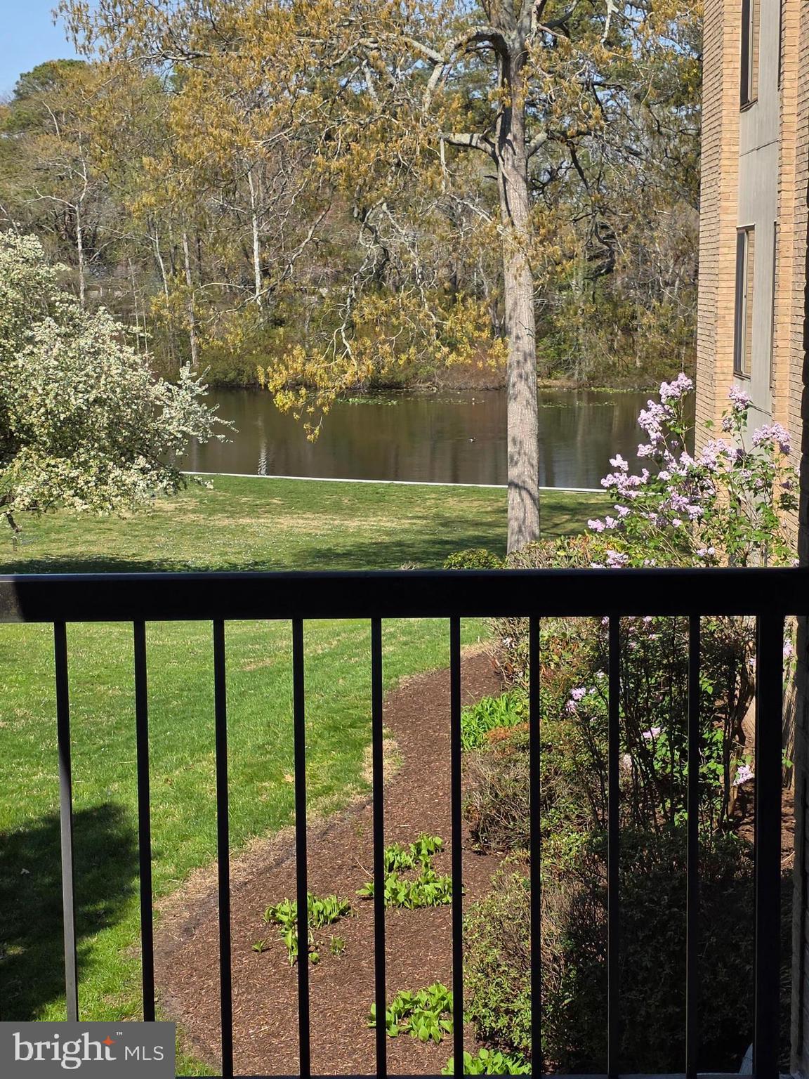 Enjoy peaceful waterfront views of the Tony Tank Pond from your private open-air balcony — one of the few balcony's that is not enclosed so you can enjoy the outside air. This lovely 2 bedroom, 2 bath condo offers exceptional storage with abundant closet space throughout, plus a separate private storage room.

The well sized kitchen includes space for a cozy dining table, while the spacious living room features sliding glass doors that open directly to the balcony, creating a bright and refreshing atmosphere. The primary suite also offers balcony access, a large walk-in closet, an additional linen closet, dual vanities, and a walk-in shower. The second bedroom includes two generous closets and convenient access to the hall bath with a tub/shower combination.

Recent carpet, vinyl flooring, and fresh paint make this home truly move-in ready. Ideally located near Route 13, shopping, dining, and everyday conveniences, this condo combines comfort, ease, and affordable waterfront living. Bonus: Convenient proximity to Salisbury University (SU) makes this a smart investment opportunity — own instead of rent and enjoy being just minutes from campus.